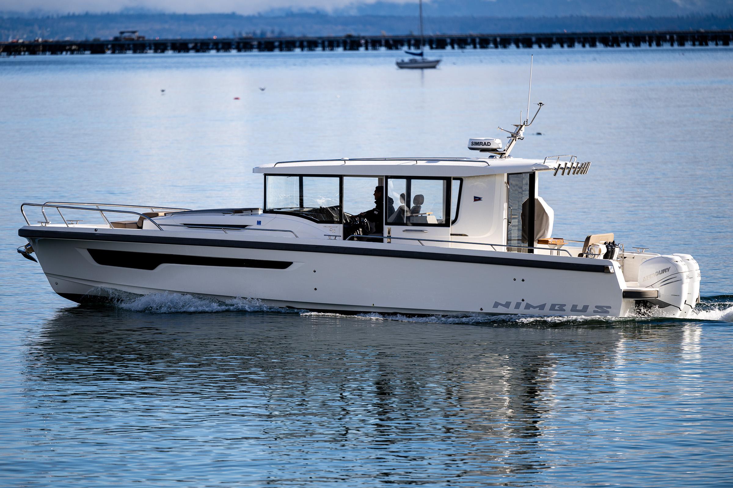 Nimbus-C11 2021-RYLEA ROSE WA-US-Nimbus C11 2021 boat cruising on calm water.-9586288 | Thumbnail