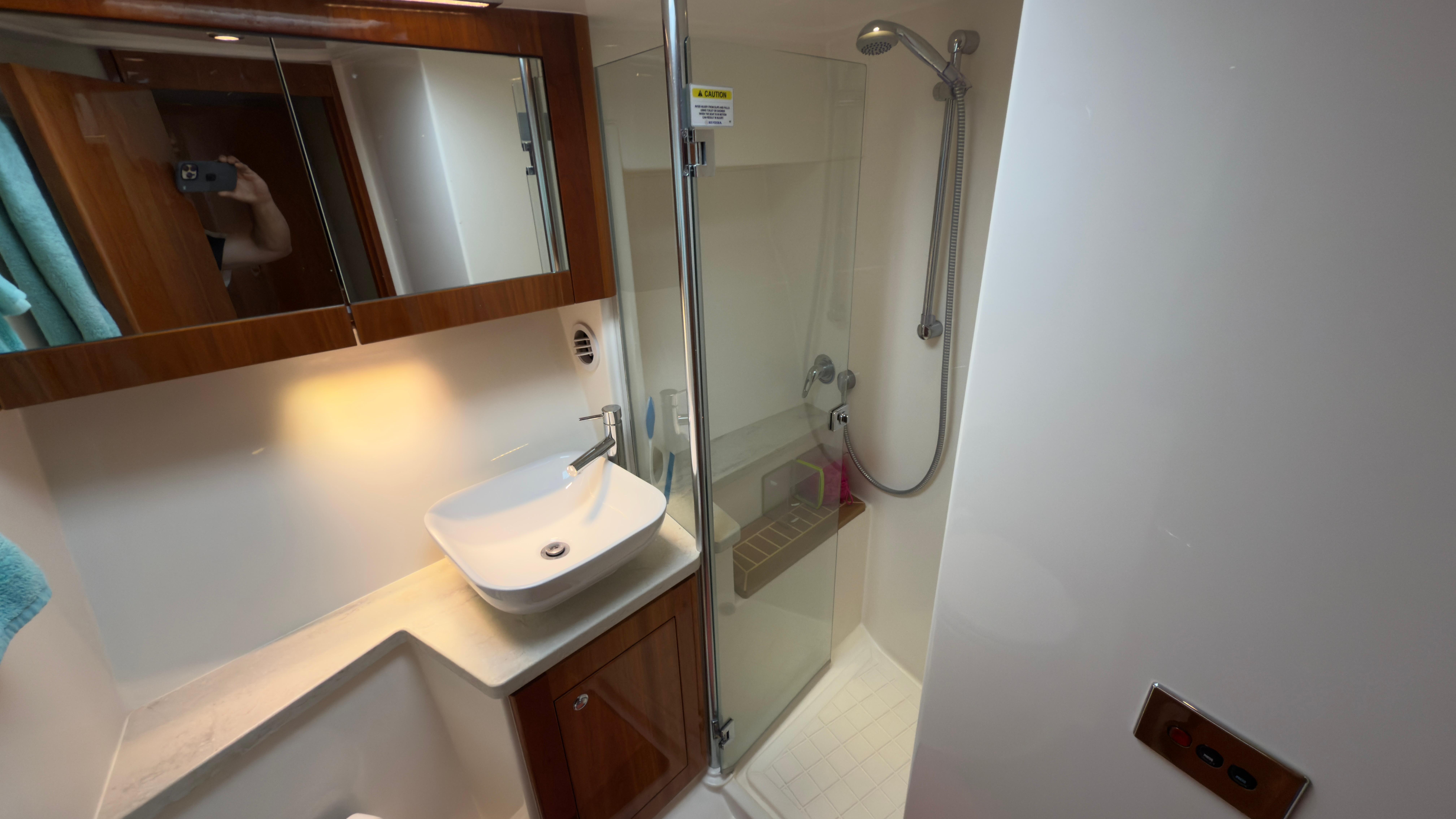 2011 Riviera 43 IPS Open Flybridge #TBTW43016 inventory image at Sun Country Yachts, South Lake Union (Seattle) 2011 Riviera 43 IPS Open Flybridge #TBTW43016 inventory image at Sun Country Yachts, South Lake Union (Seattle)