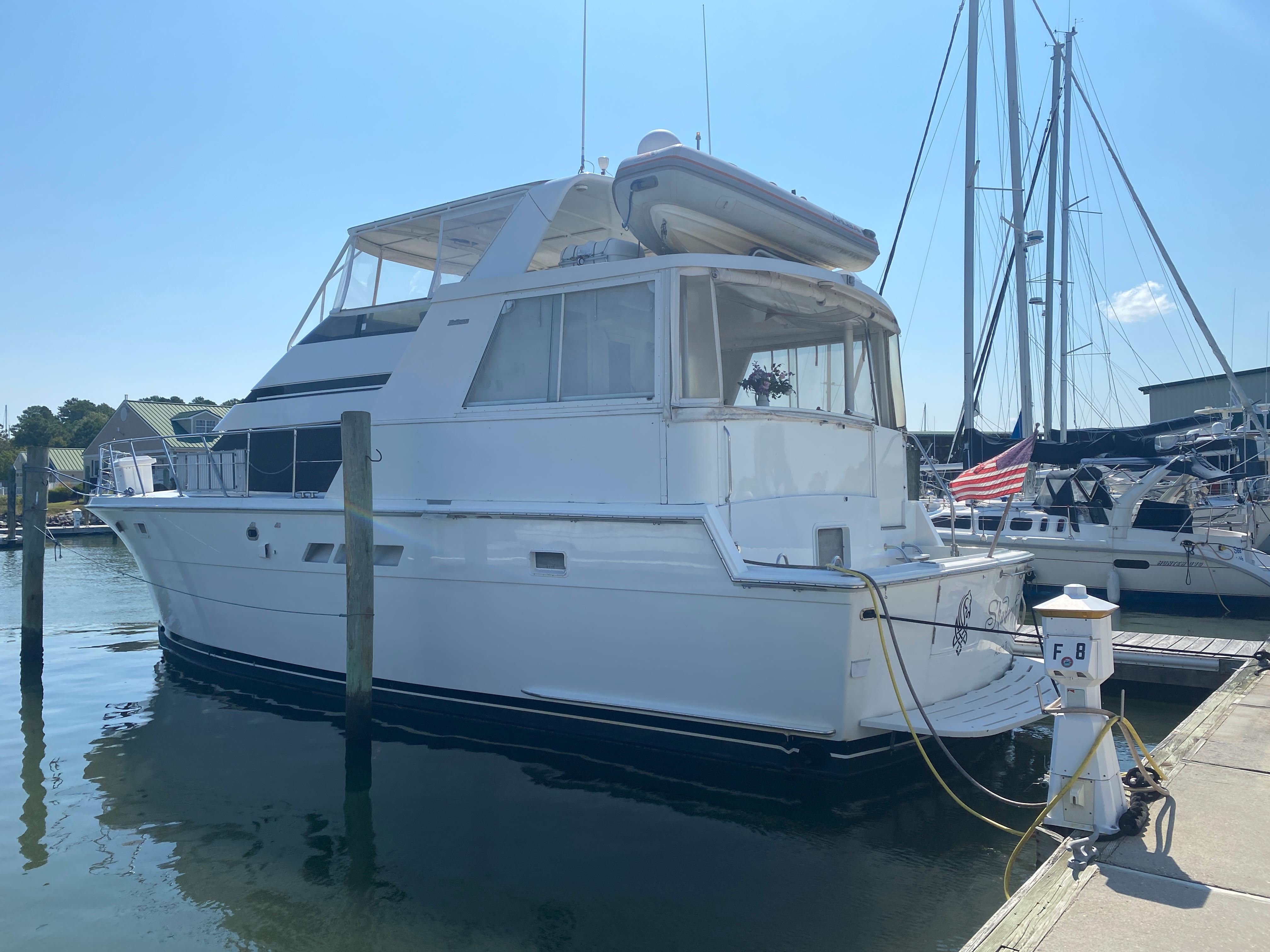 Used Hatteras 48.67 Ft' 48 Cockpit Motor Yacht | Shadowfax | United ...