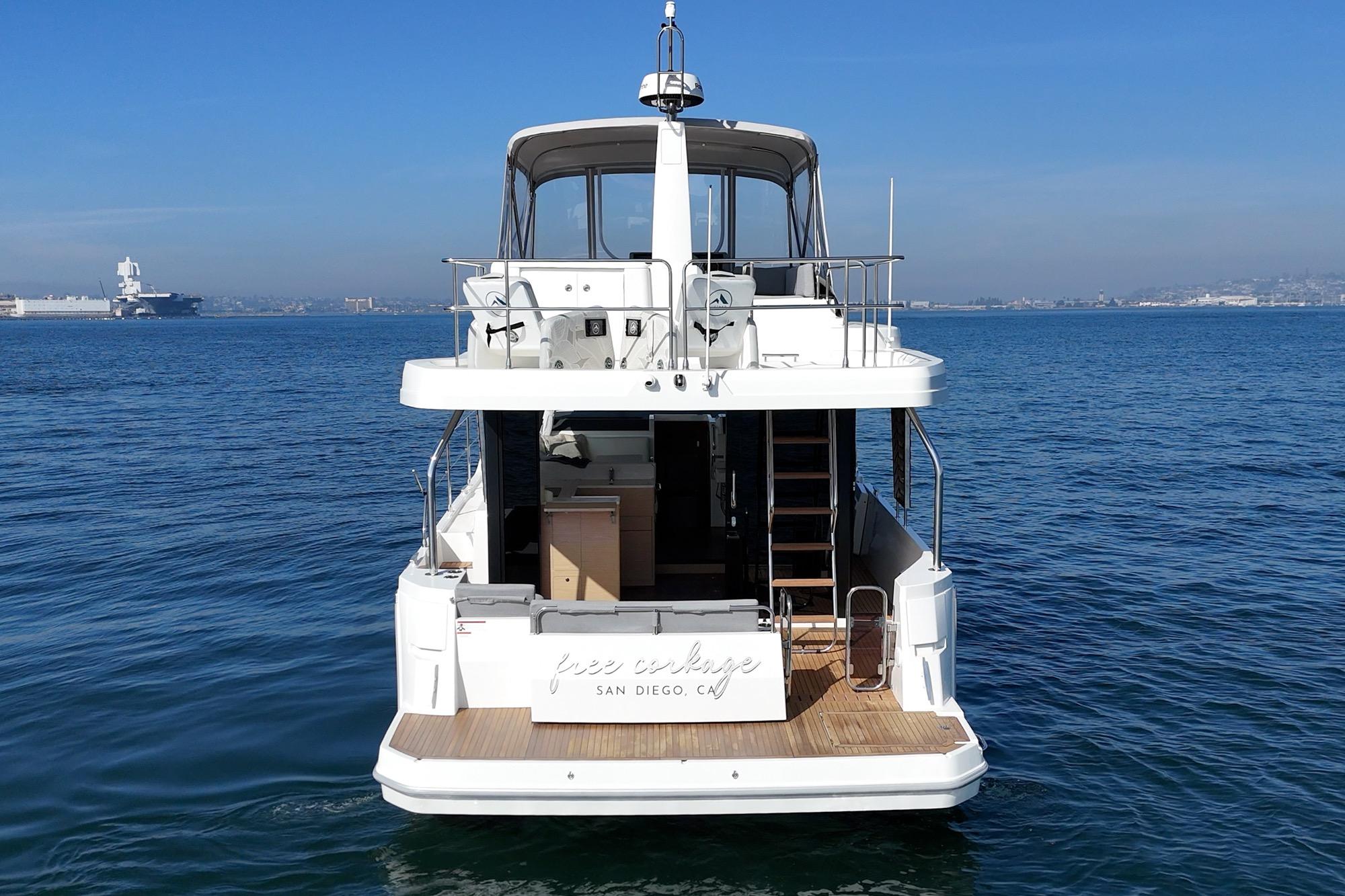2025 Beneteau Swift Trawler 41 #TBSS221I inventory image at Sun Country Marine Group, San Diego Harbor Island