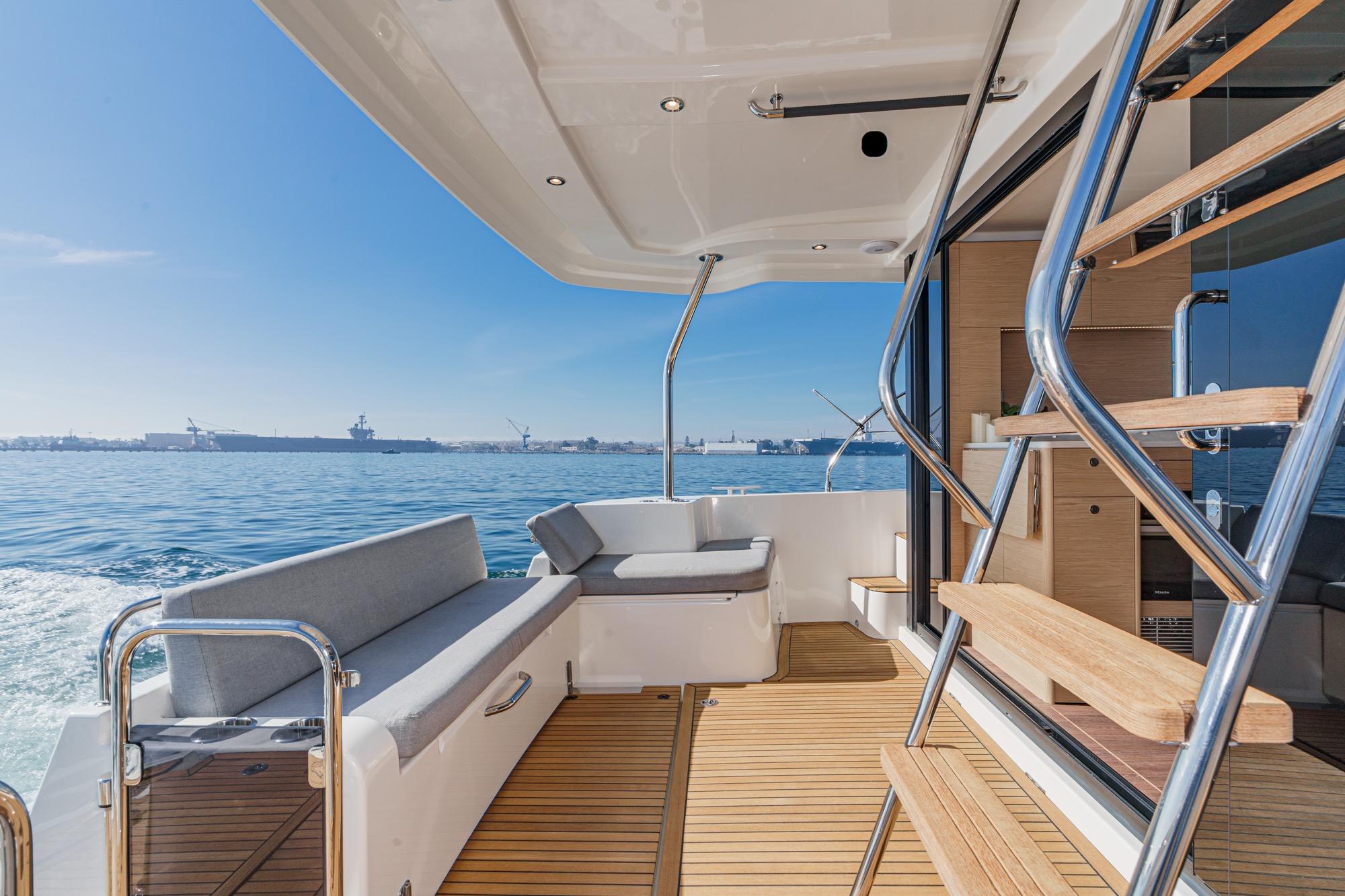 2025 Beneteau Swift Trawler 41 #TBSS221I inventory image at Sun Country Marine Group, San Diego Harbor Island