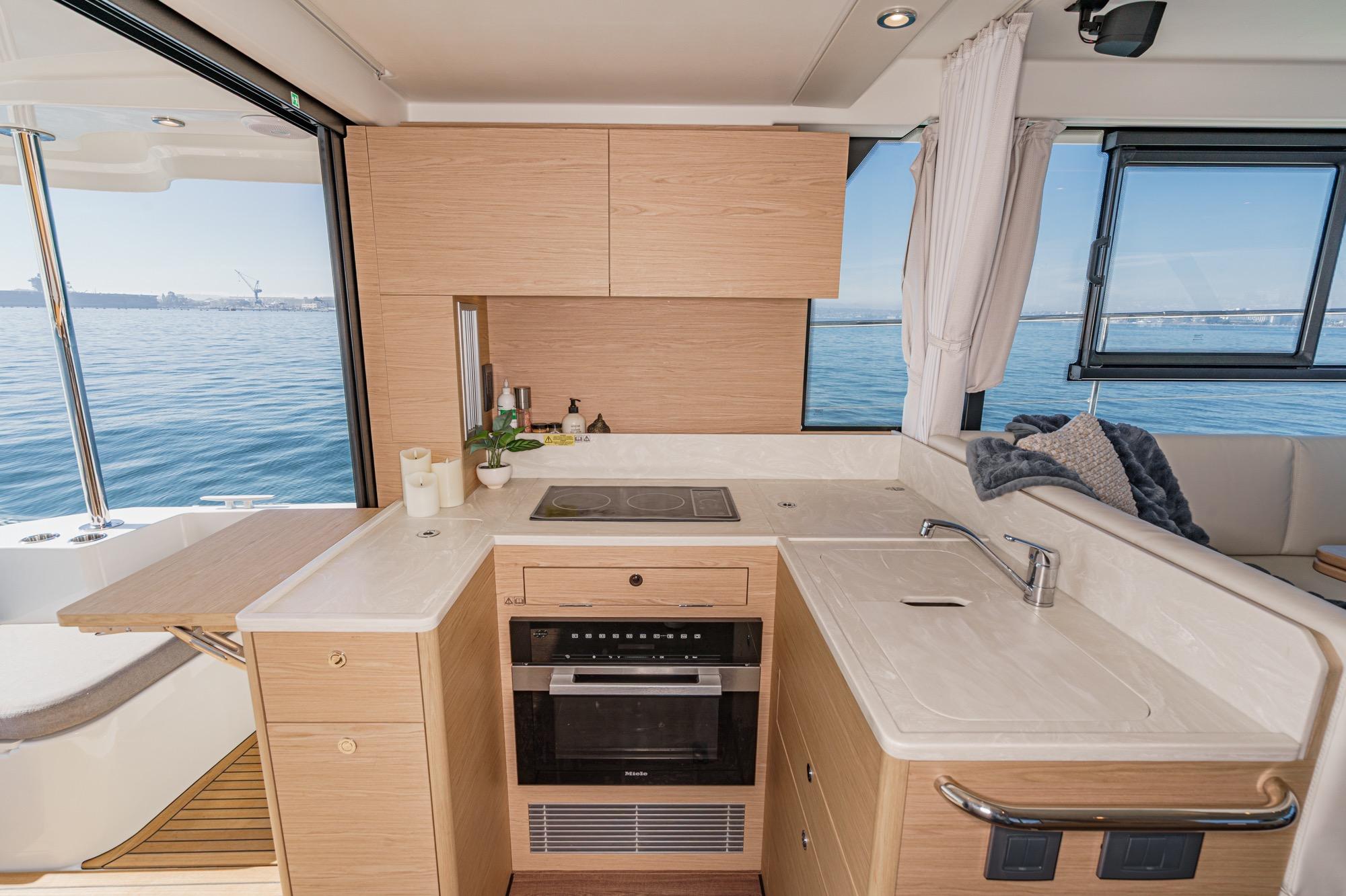 2025 Beneteau Swift Trawler 41 #TBSS221I inventory image at Sun Country Marine Group, San Diego Harbor Island