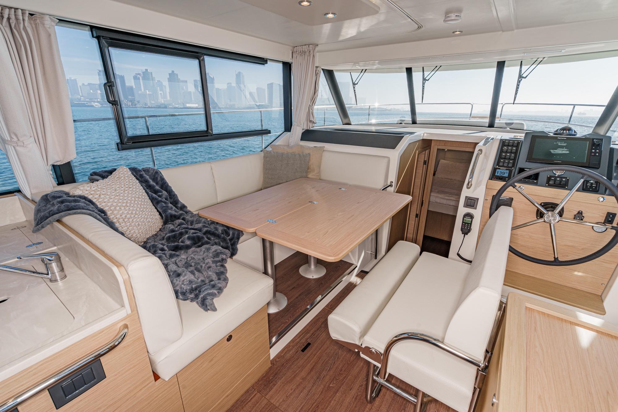 2025 Beneteau Swift Trawler 41 #TBSS221I inventory image at Sun Country Marine Group, San Diego Harbor Island