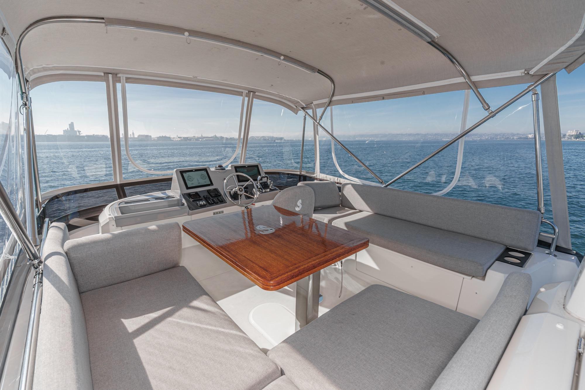 2025 Beneteau Swift Trawler 41 #TBSS221I inventory image at Sun Country Marine Group, San Diego Harbor Island