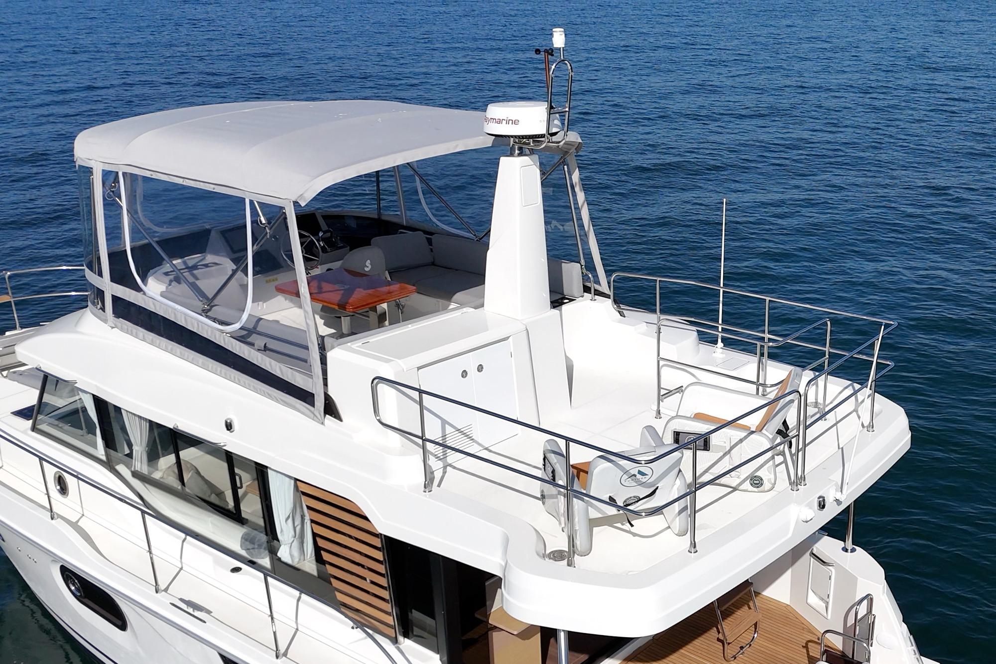 2025 Beneteau Swift Trawler 41 #TBSS221I inventory image at Sun Country Marine Group, San Diego Harbor Island