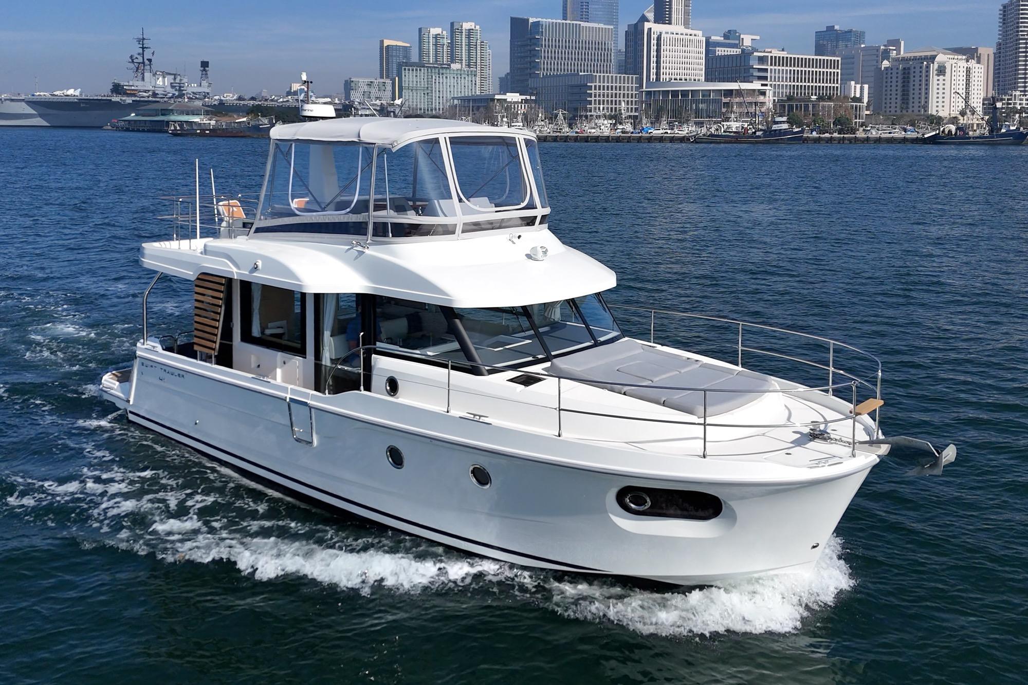 2025 Beneteau Swift Trawler 41 #TBSS221I inventory image at Sun Country Marine Group, San Diego Harbor Island