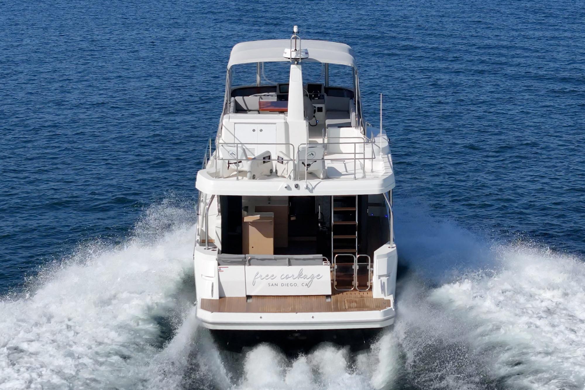2025 Beneteau Swift Trawler 41 #TBSS221I inventory image at Sun Country Marine Group, San Diego Harbor Island