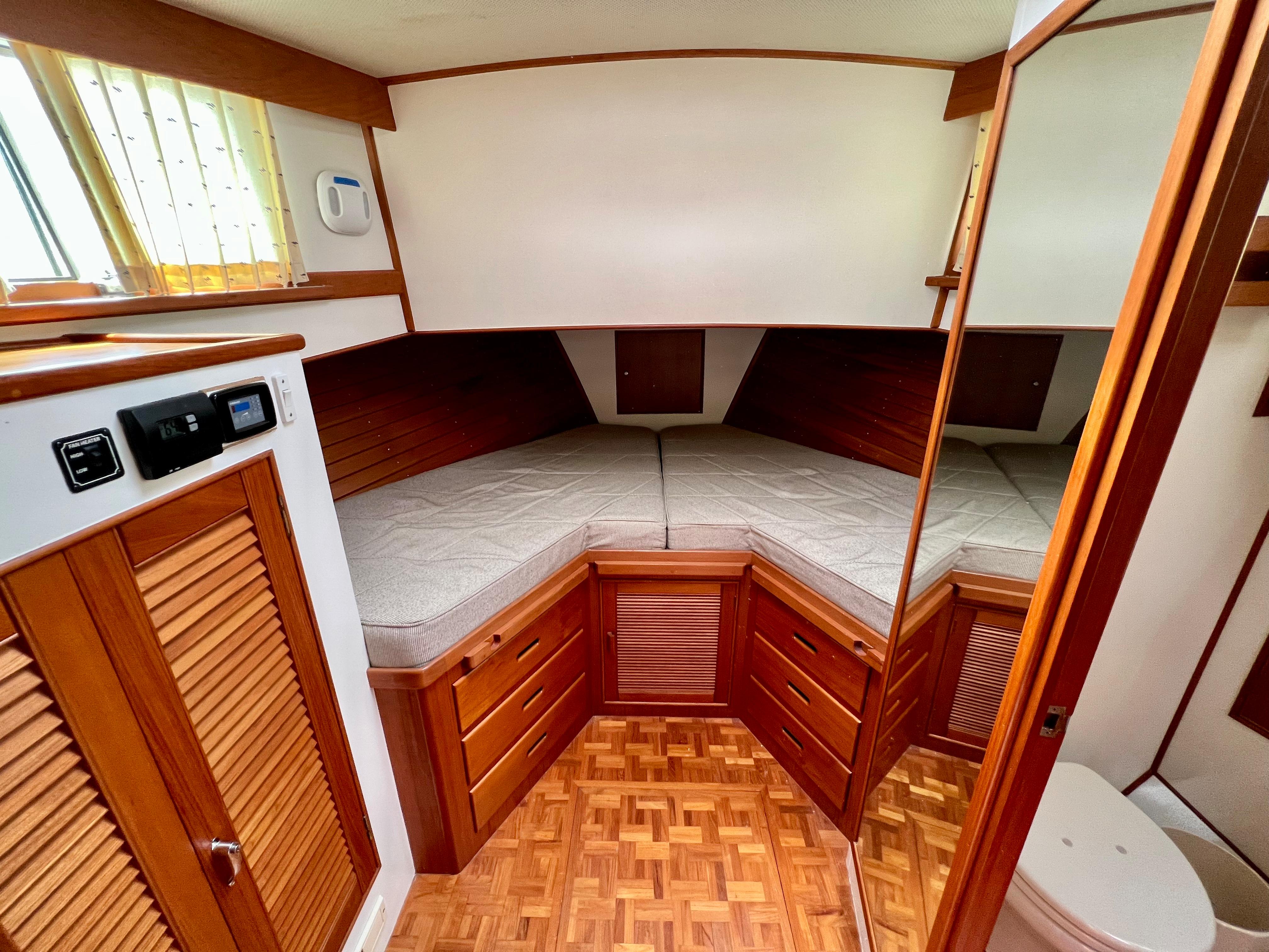 V-berth stateroom