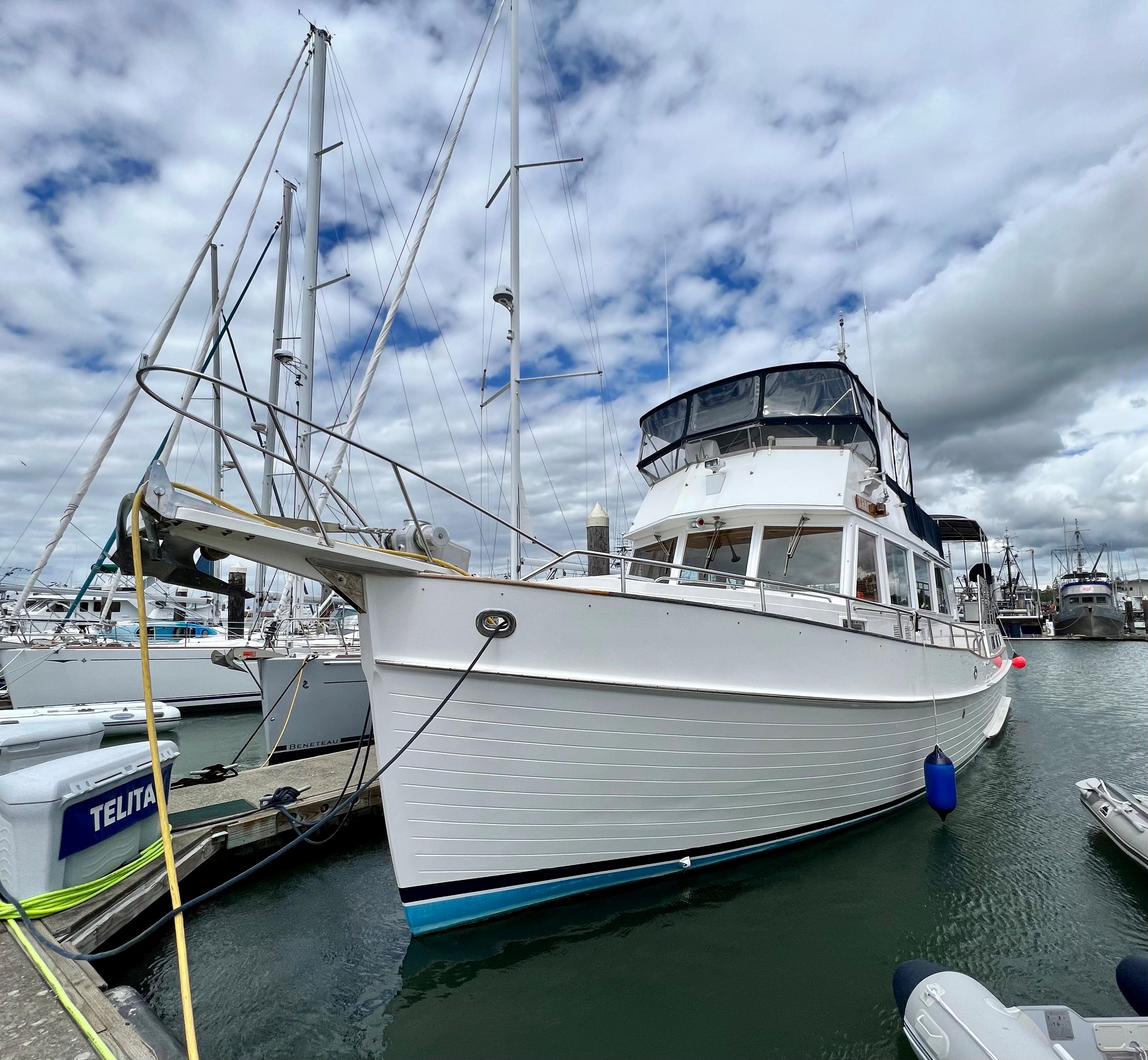 At the dock