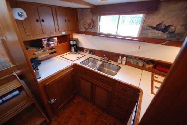 Looking aft galley