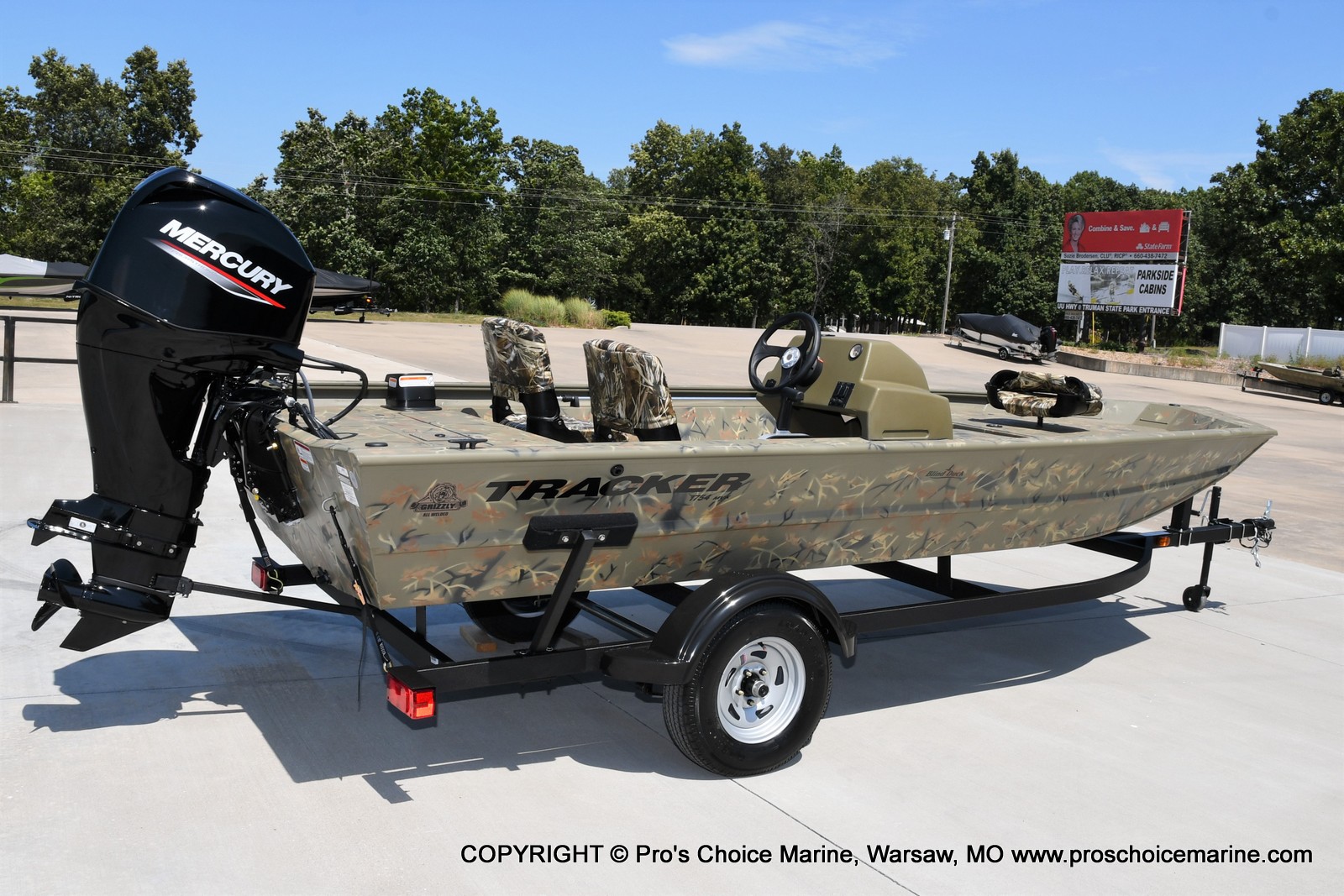 2022 Tracker Boats boat for sale, model of the boat is Grizzly 1754 SC & Image # 23 of 42