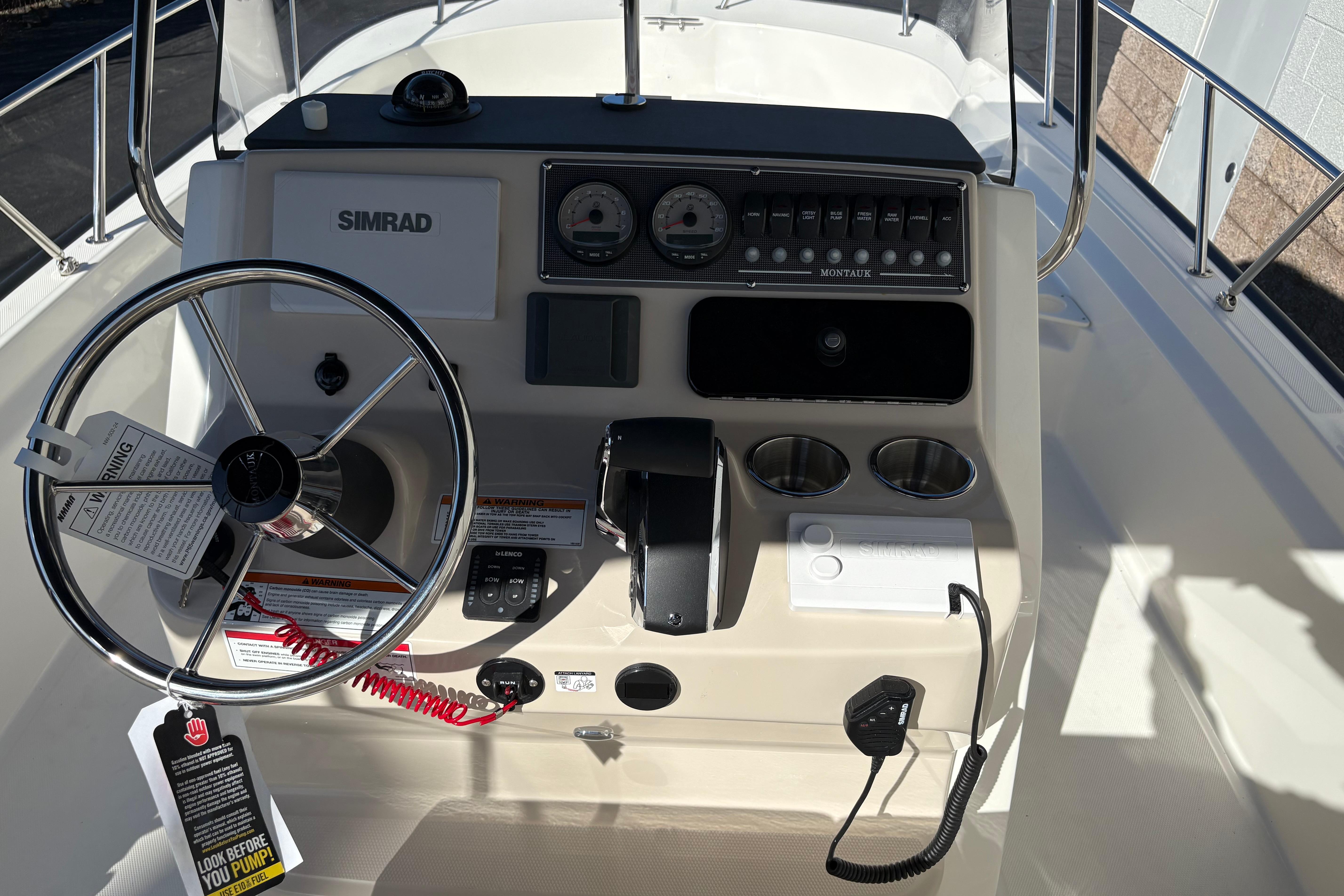 2026 Boston Whaler 210 Montauk #BW0232I inventory image at Sun Country Marine Group, San Jose-Campbell