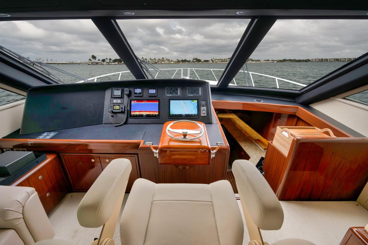 Viking 52 Smooth Operator - Helm Seat, and Electronics