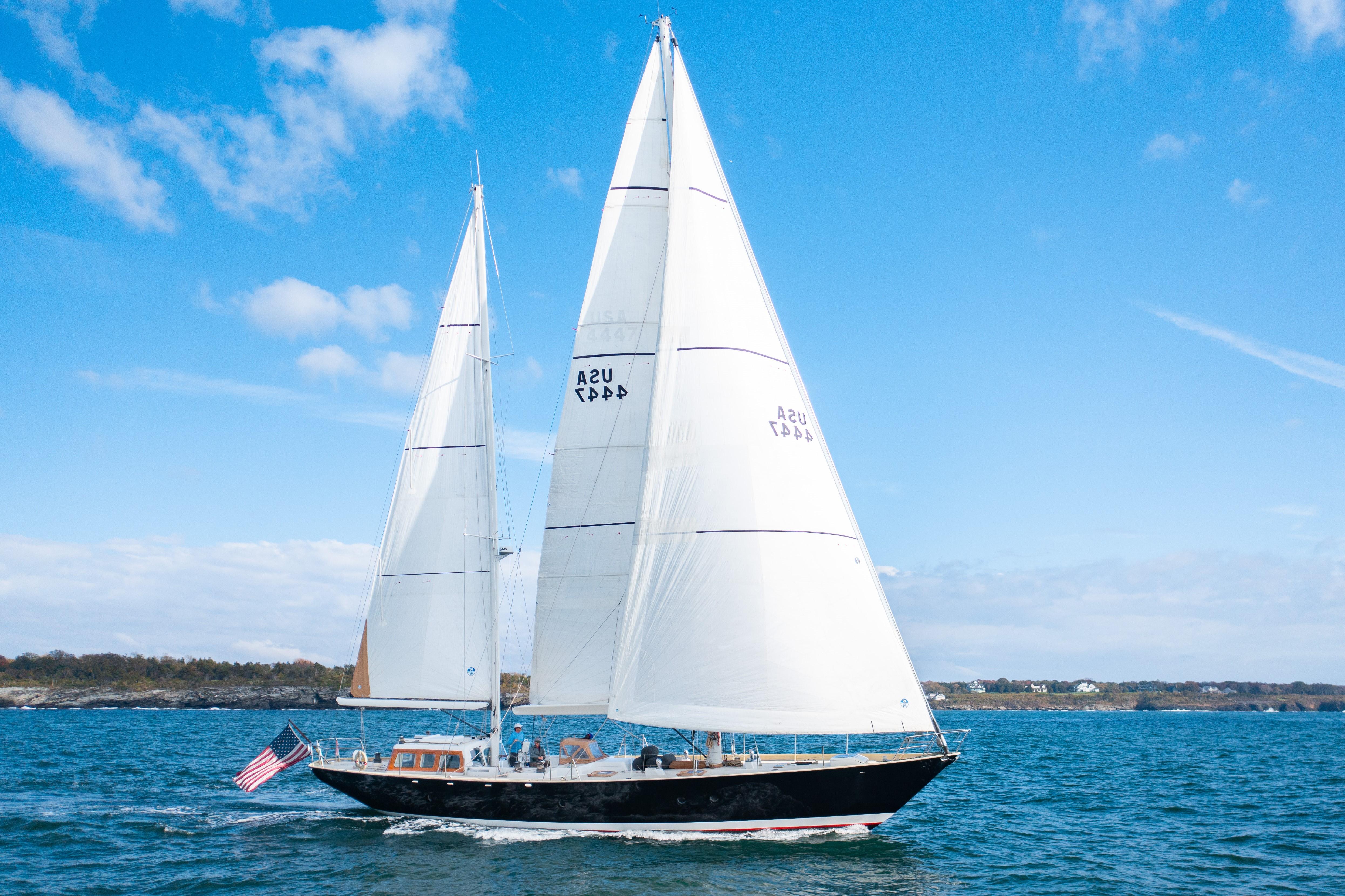 saint roque yacht for sale 71 new england boatworks yachts castine, me denison yacht sales