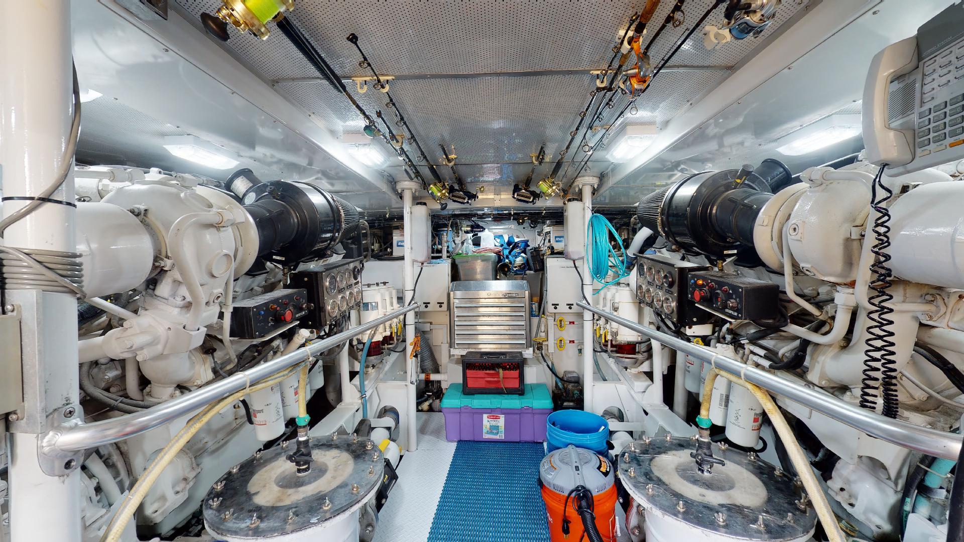 Trinity Yachts 72 - Clean Sweep - Engine Room