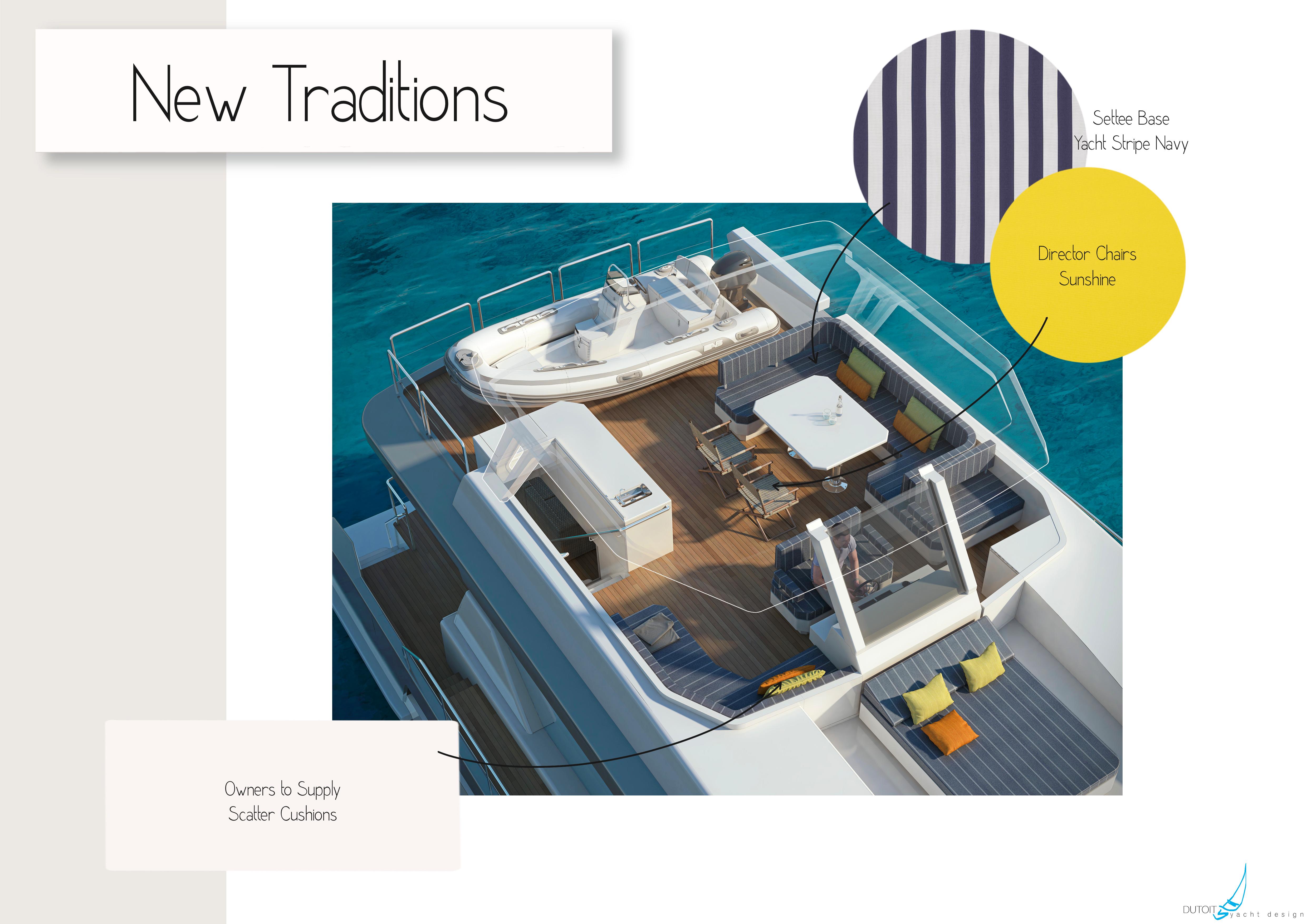 New Traditions Flybridge Layout