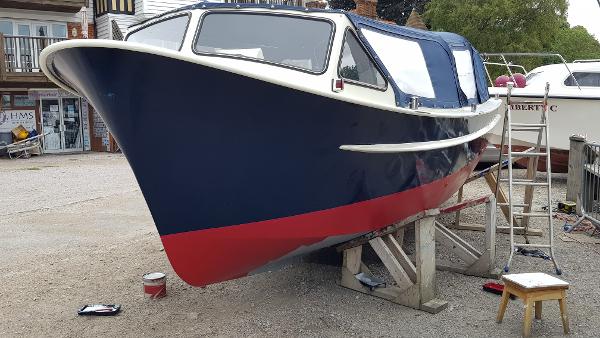1986 Tender Steel Boat