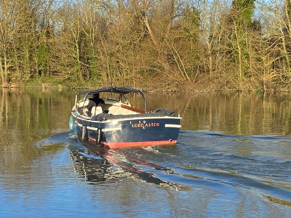 1986 Tender Steel Boat