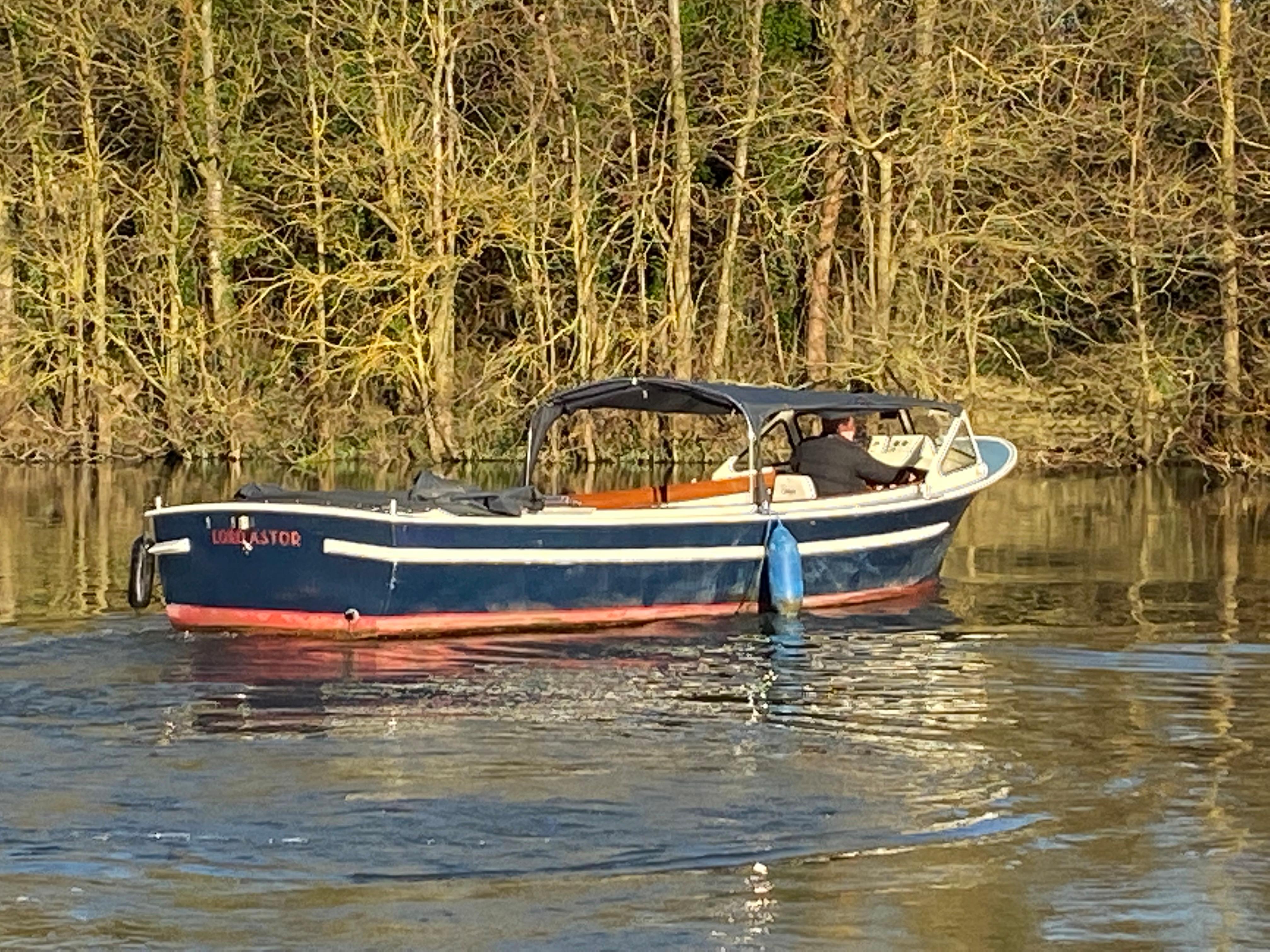 1992 Tender Steel Boat