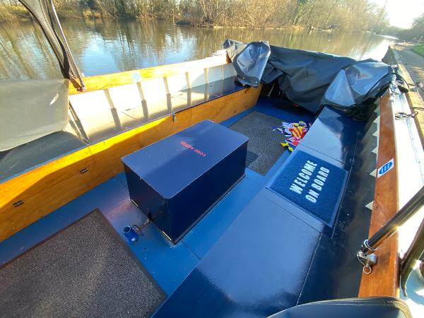 1986 Tender Steel Boat