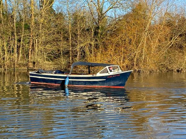1986 Tender Steel Boat