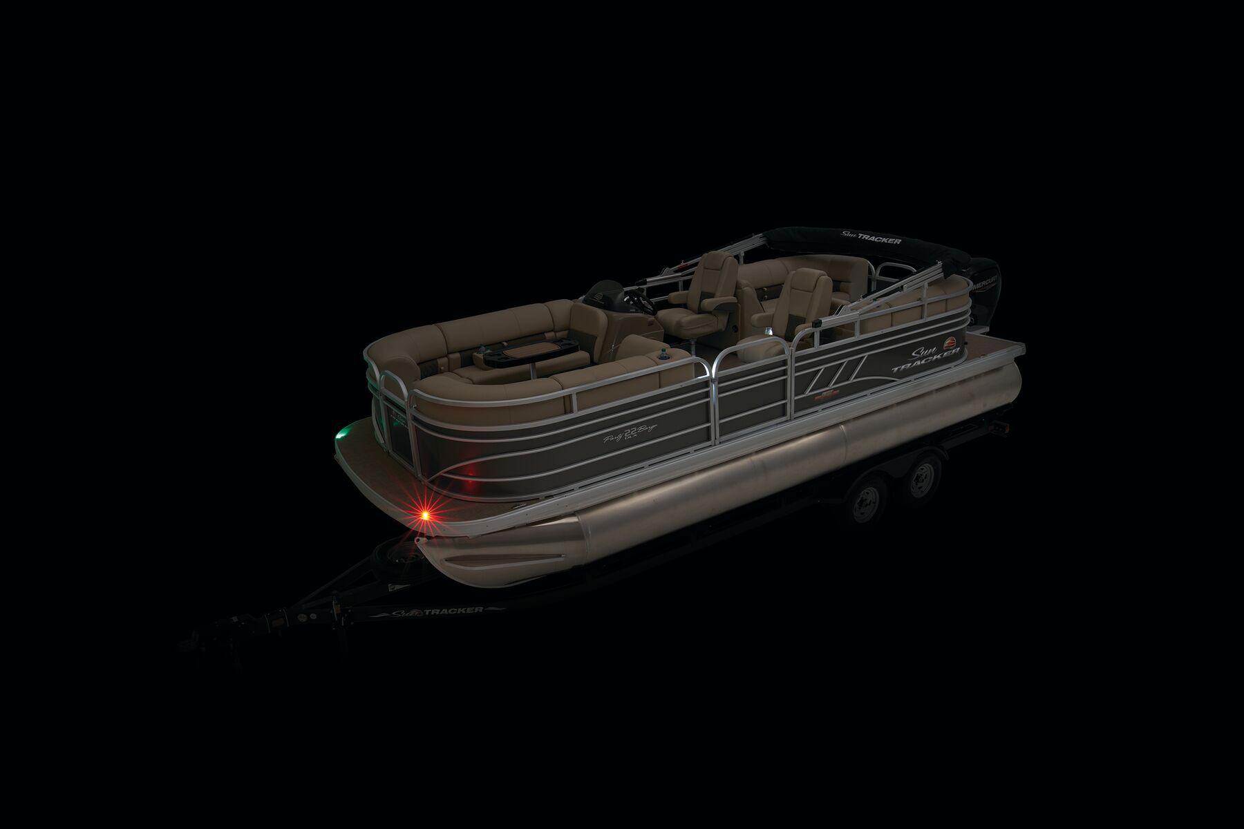 Sun Tracker Fishin' Barge 22 DLX Pontoon Covers – Seal Skin Covers