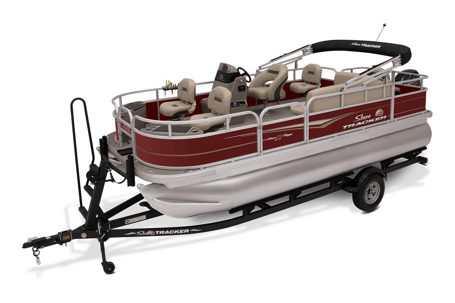 This Pontoon is a Catfishing Dream Rig!! Tracker Bass Buggy 18! at Bass Pro  Shops 