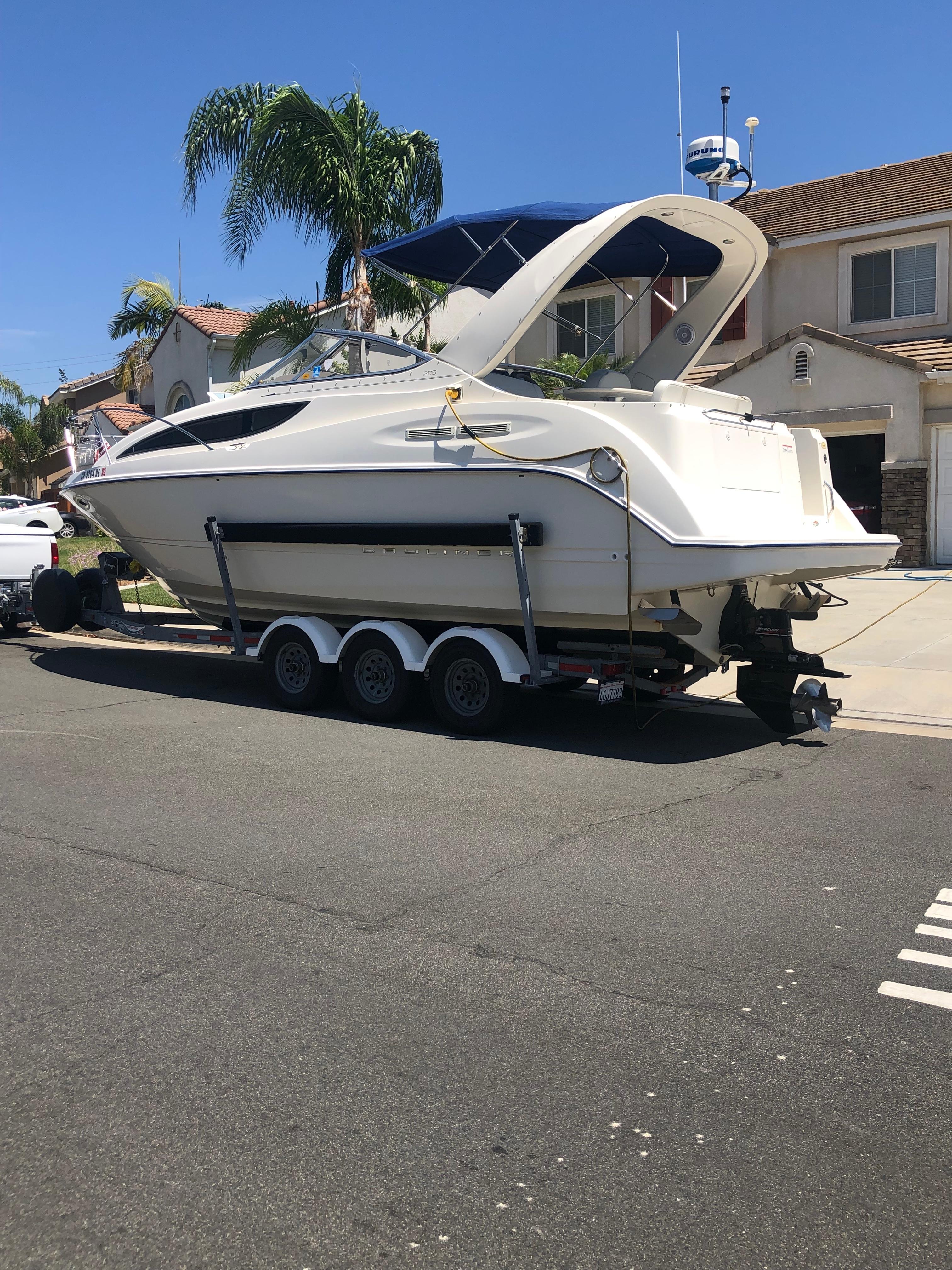 Triple Axle Galvanized Salt Water Trailer