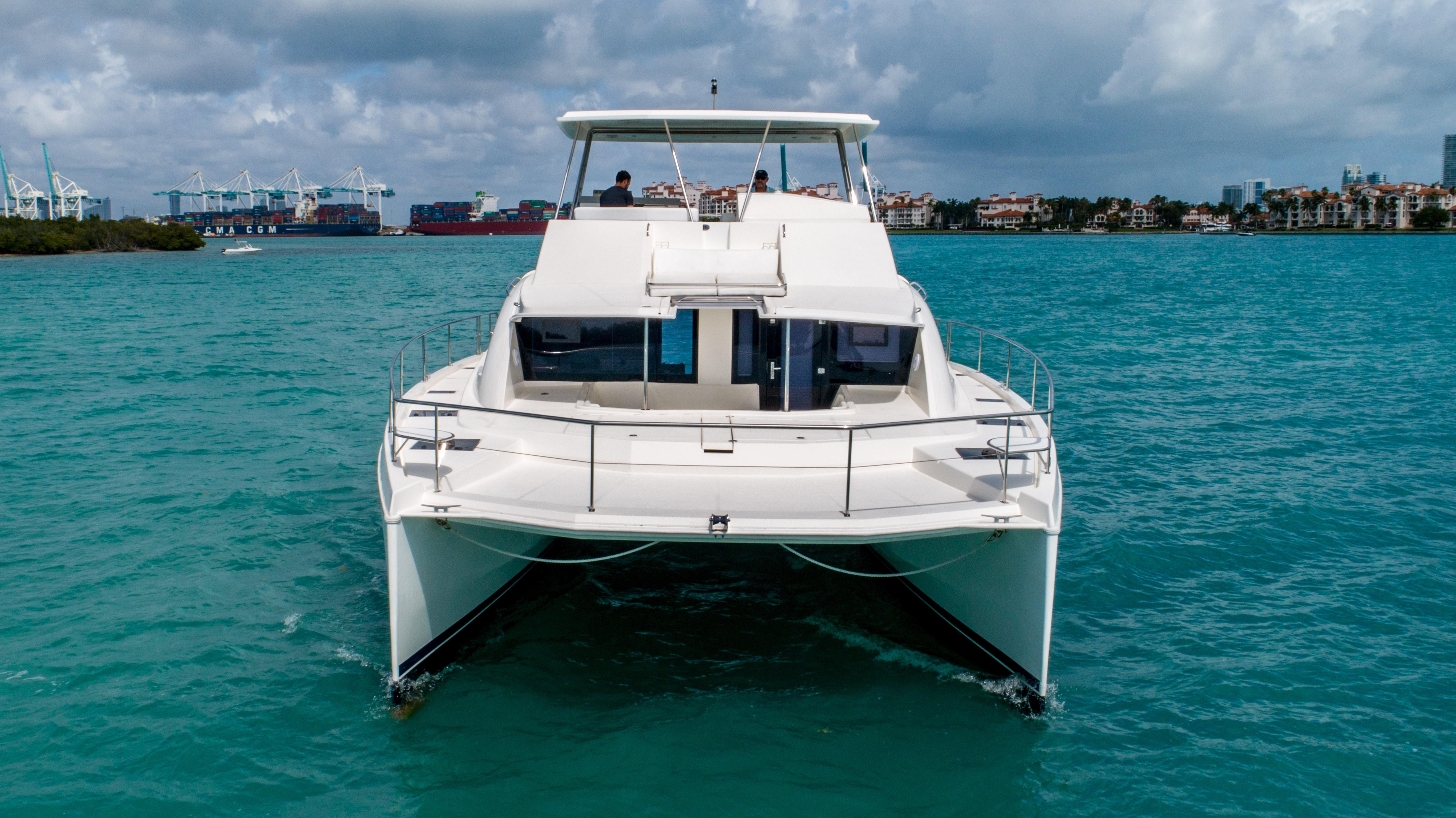 used leopard power catamaran for sale