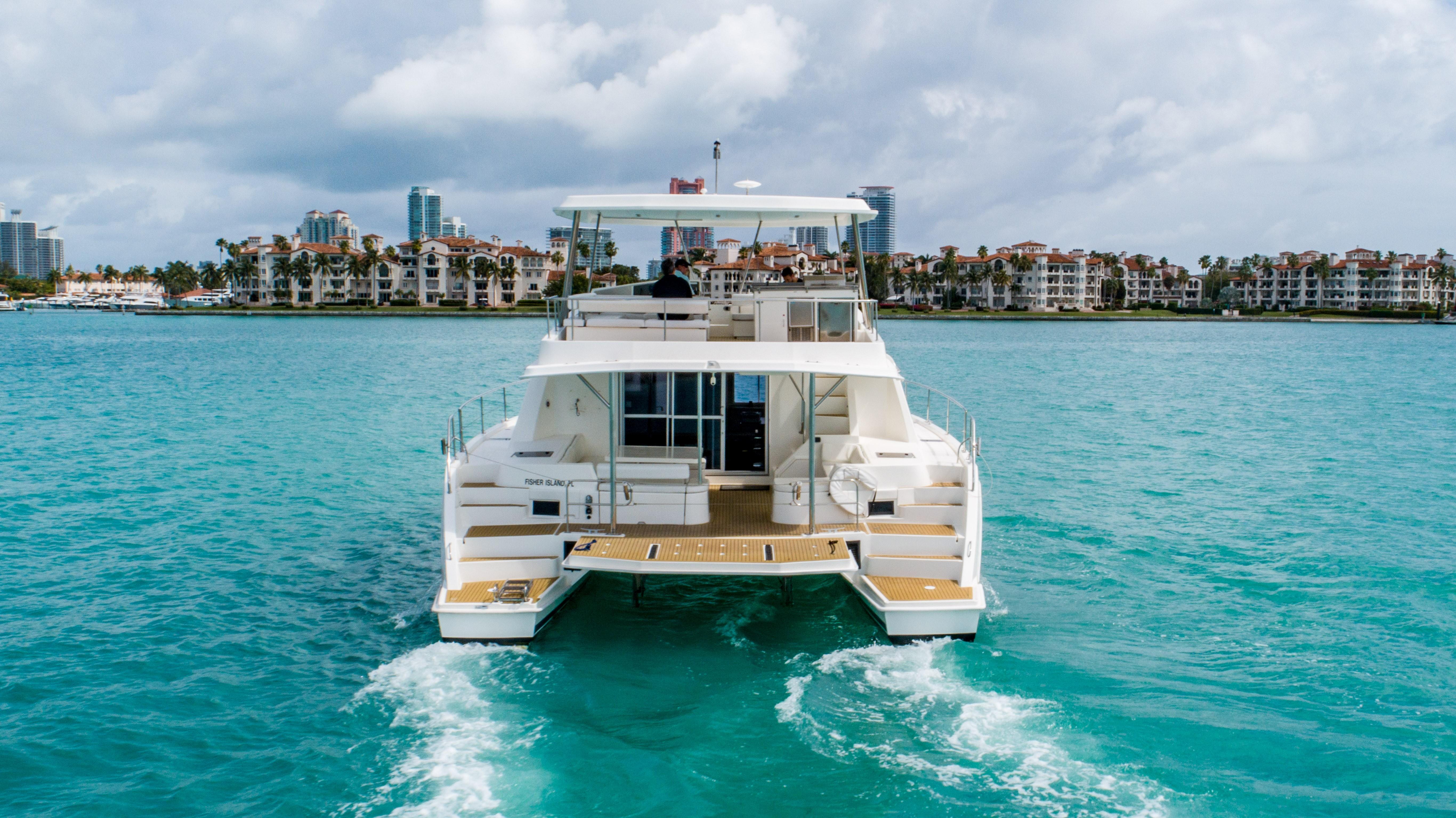 Leopard 51 Powercat Power Catamaran The Office for sale | Leopard Brokerage