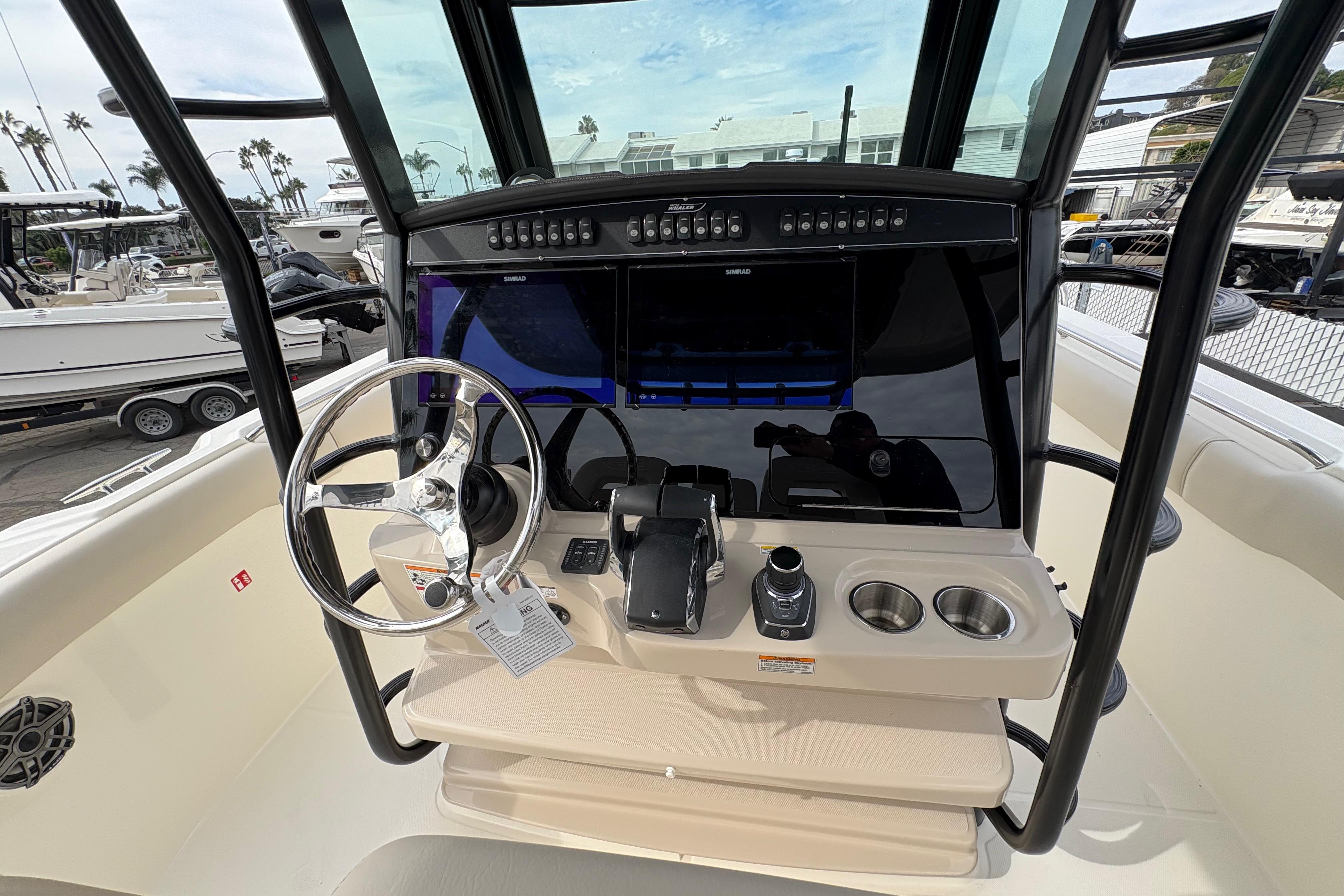 2026 Boston Whaler 330 Outrage #BW0381I inventory image at Sun Country Marine Group, Newport Beach
