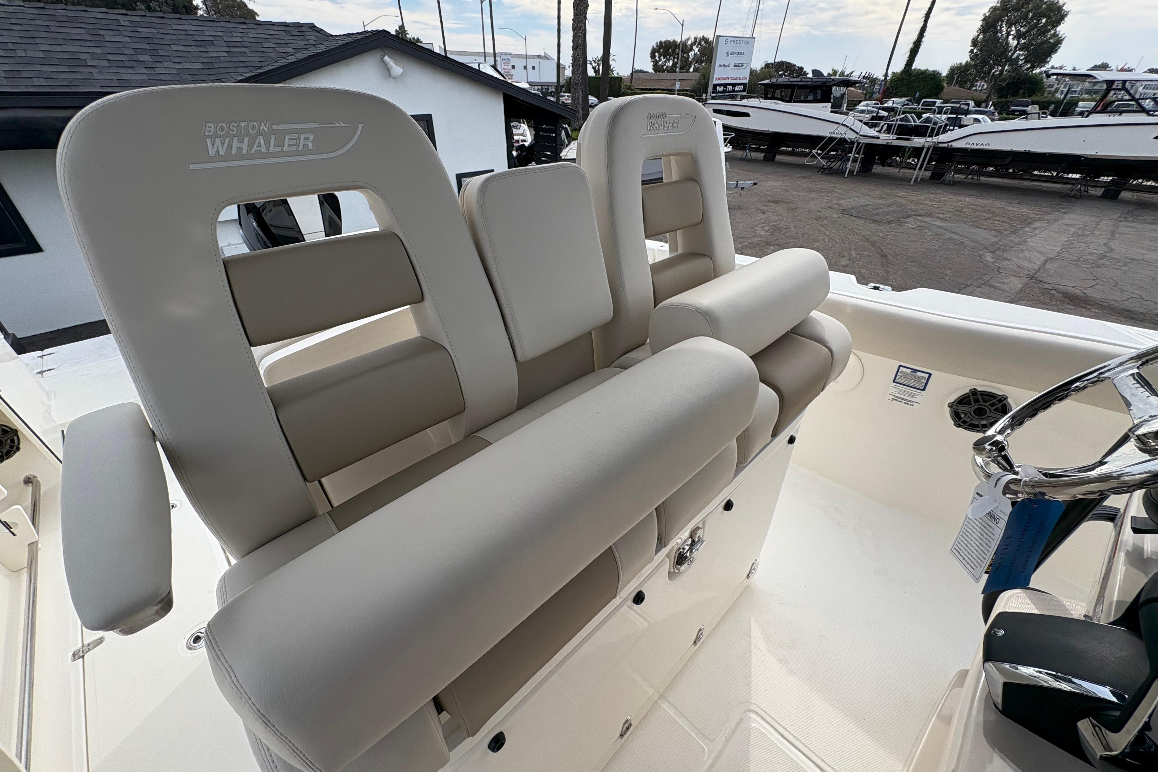 2026 Boston Whaler 330 Outrage #BW0381I inventory image at Sun Country Marine Group, Newport Beach