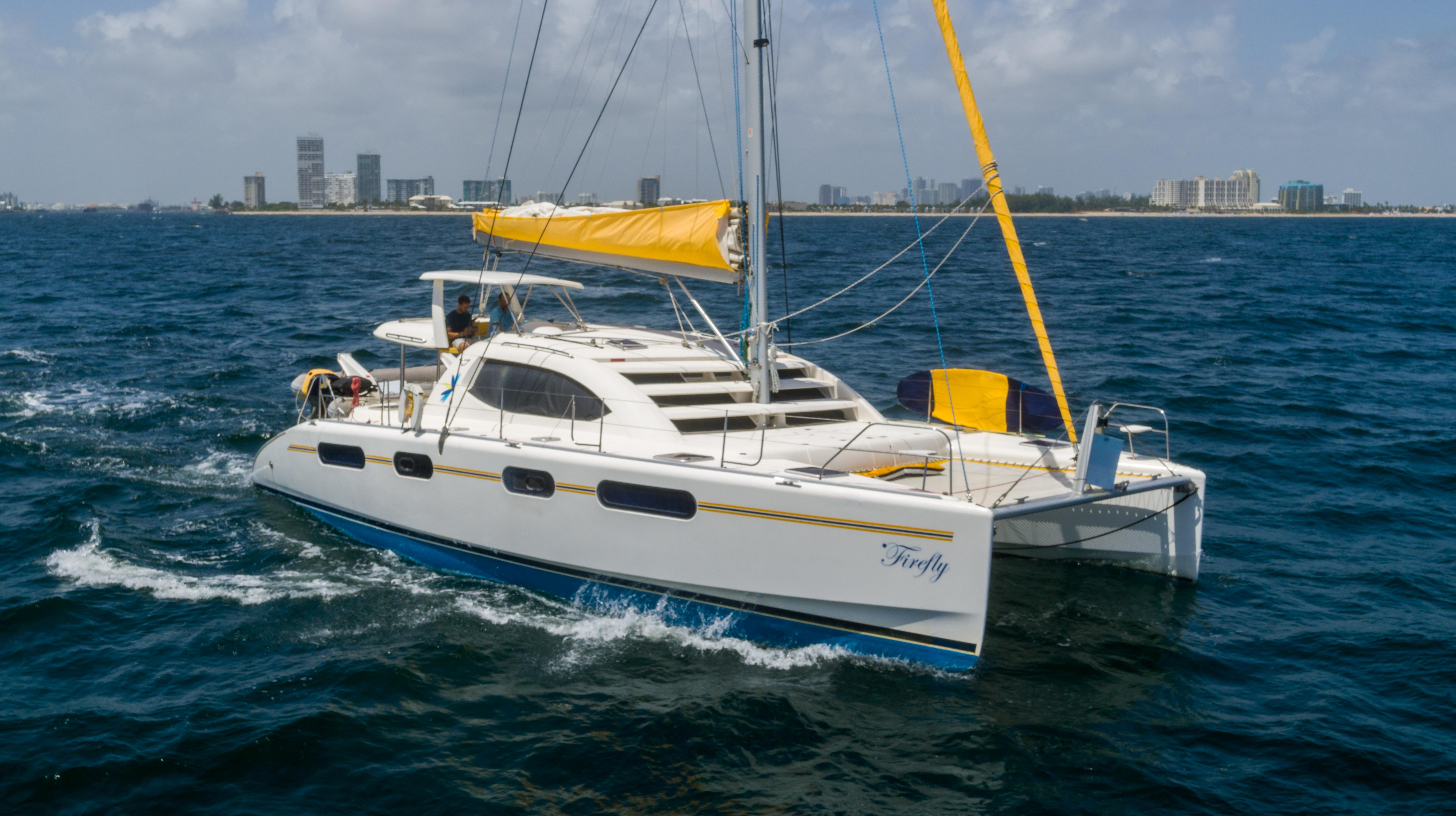 Leopard 46 Sailing Catamaran Firefly for sale Leopard Brokerage