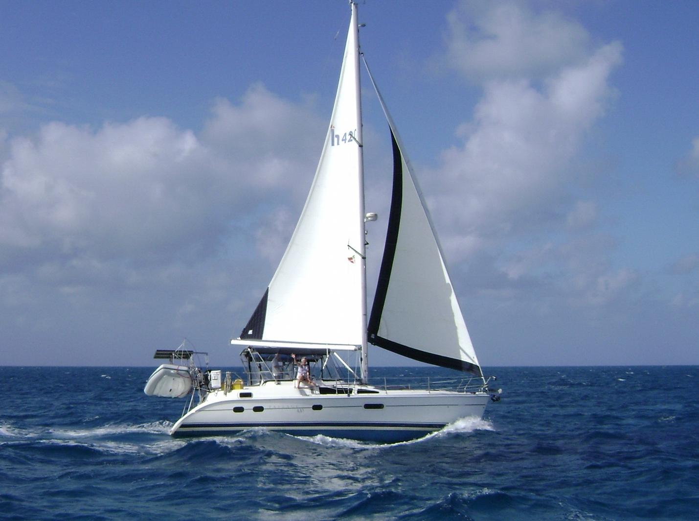 2002 Hunter Passage 420 For Sale | YaZu Yachting | Deltaville