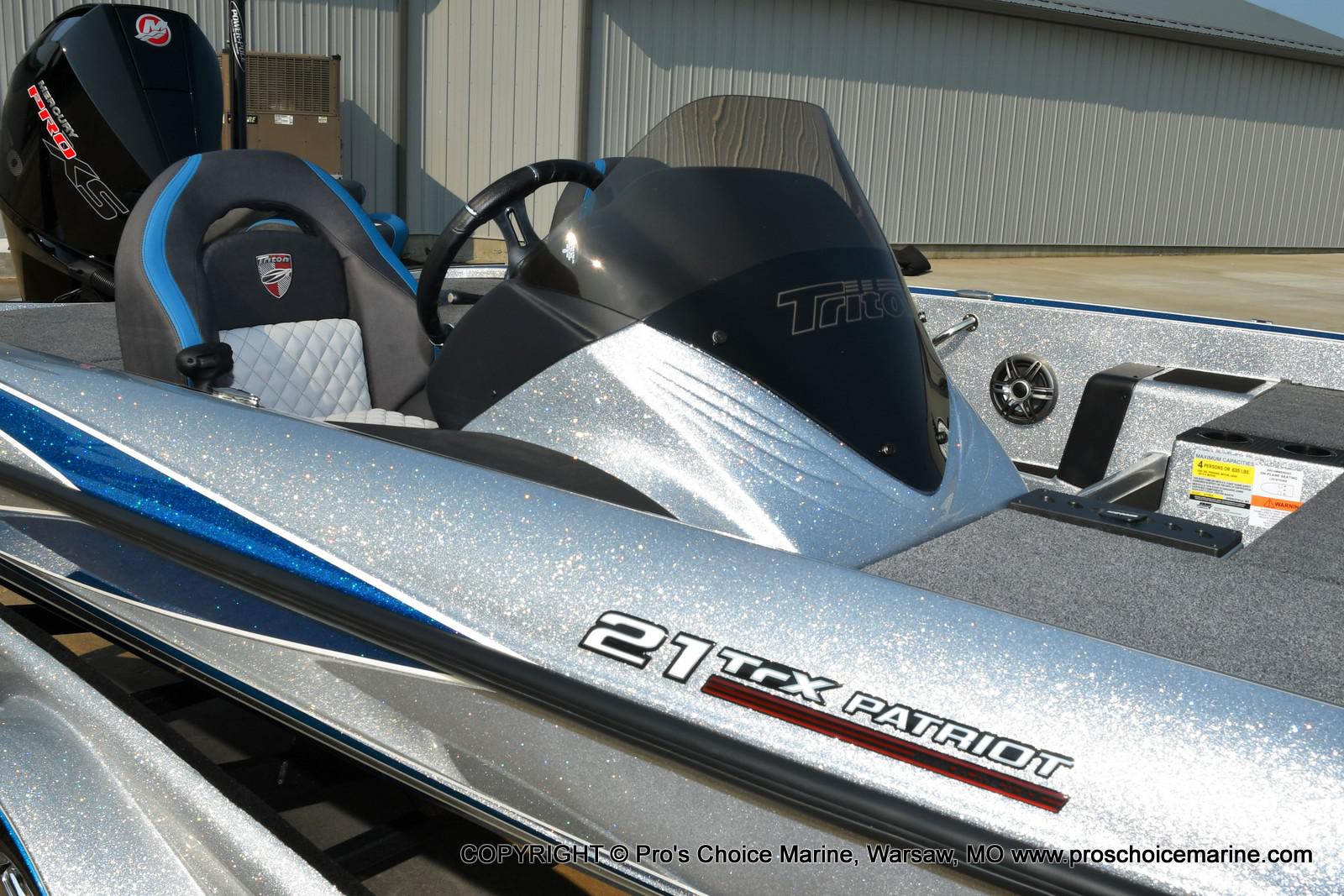 2021 Triton boat for sale, model of the boat is 21 TRX Patriot & Image # 3 of 50