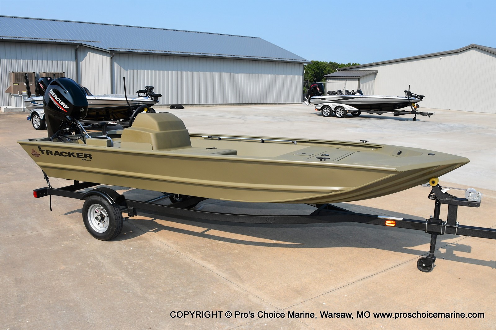 2022 Tracker Boats boat for sale, model of the boat is GRIZZLY 1648 SC w/40HP Mercury 4 Stroke & Image # 16 of 30