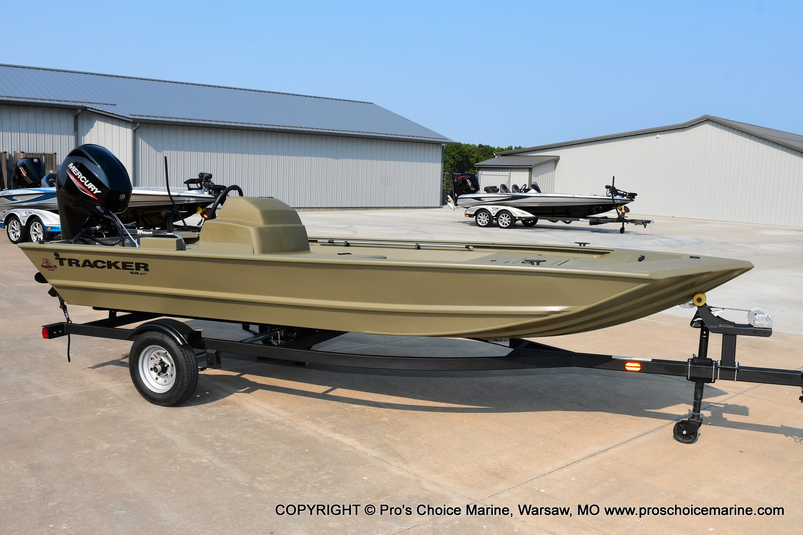 2022 Tracker Boats boat for sale, model of the boat is GRIZZLY 1648 SC w/40HP Mercury 4 Stroke & Image # 22 of 30