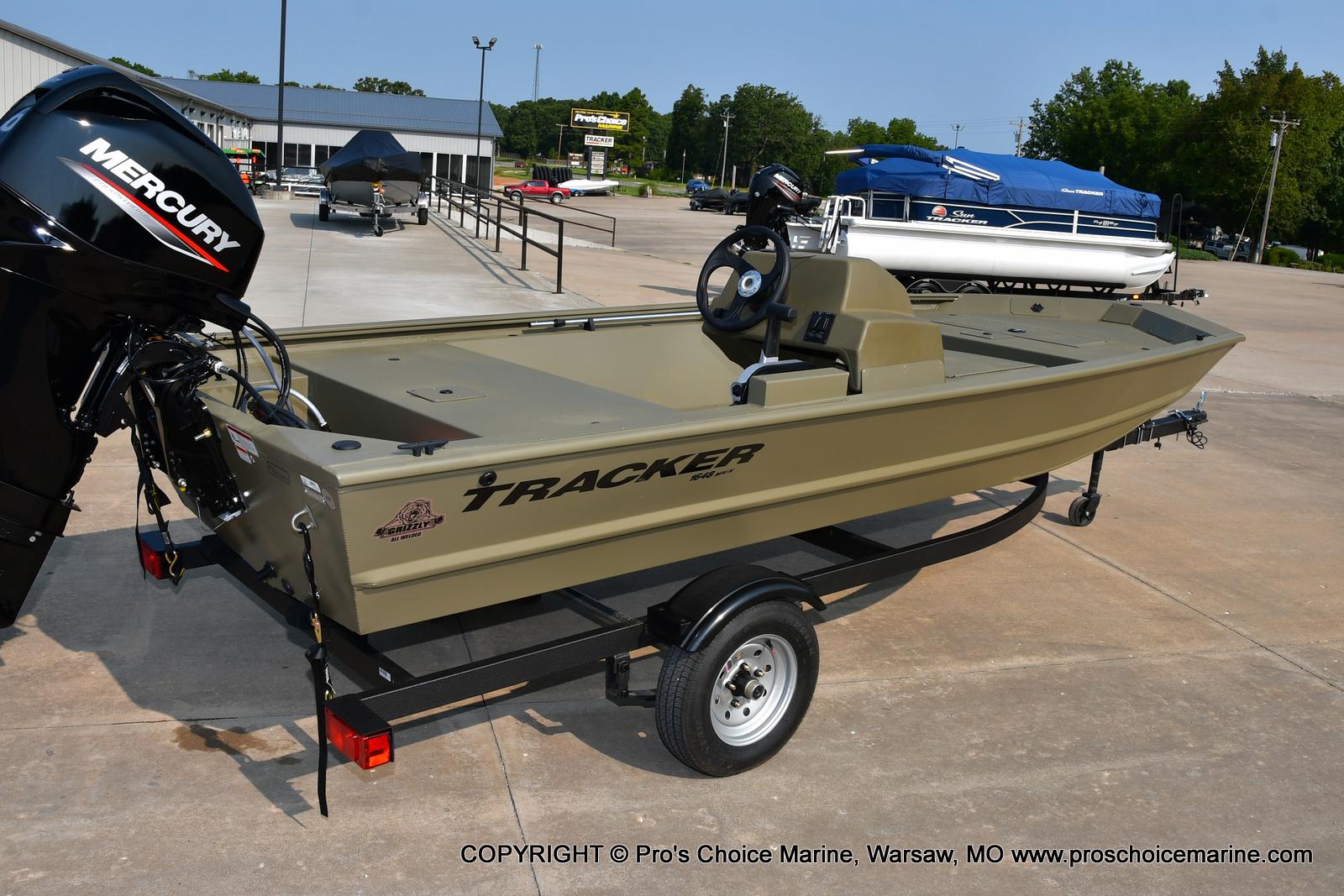 2022 Tracker Boats boat for sale, model of the boat is GRIZZLY 1648 SC w/40HP Mercury 4 Stroke & Image # 27 of 30