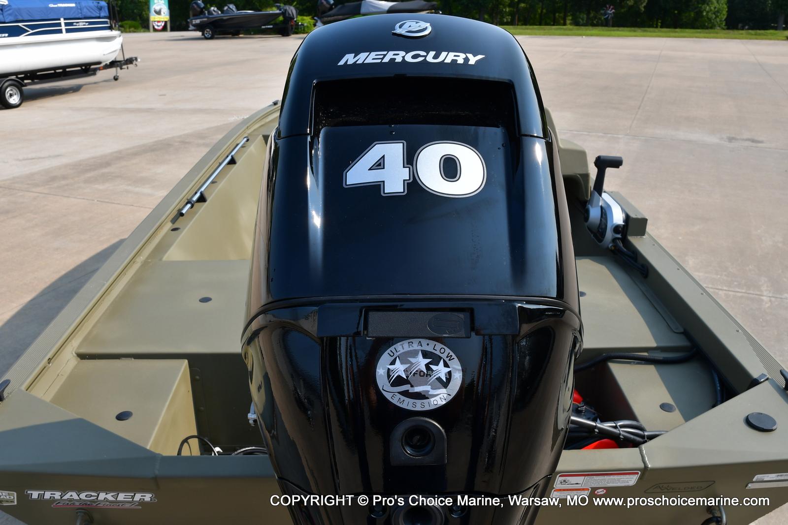 2022 Tracker Boats boat for sale, model of the boat is GRIZZLY 1648 SC w/40HP Mercury 4 Stroke & Image # 8 of 30