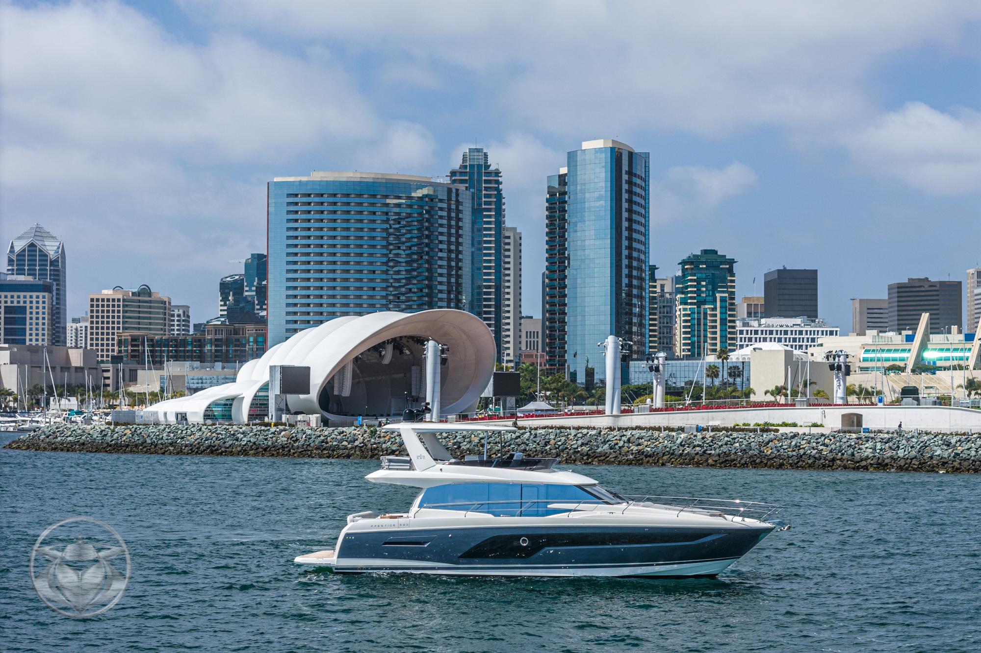 2024 Prestige 590 Fly #PR124A-24 inventory image at Sun Country Yachts, San Diego Marriott Marquis 2024 Prestige 590 Fly #PR124A-24 inventory image at Sun Country Yachts, San Diego Marriott Marquis