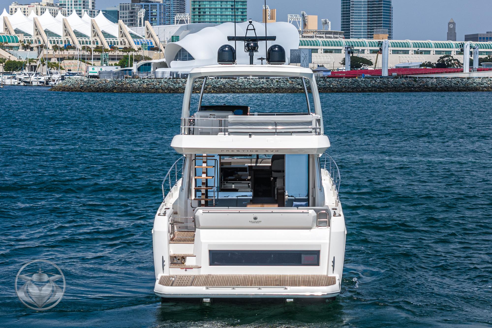 2024 Prestige 590 Fly #PR124A-24 inventory image at Sun Country Yachts, San Diego Marriott Marquis 2024 Prestige 590 Fly #PR124A-24 inventory image at Sun Country Yachts, San Diego Marriott Marquis