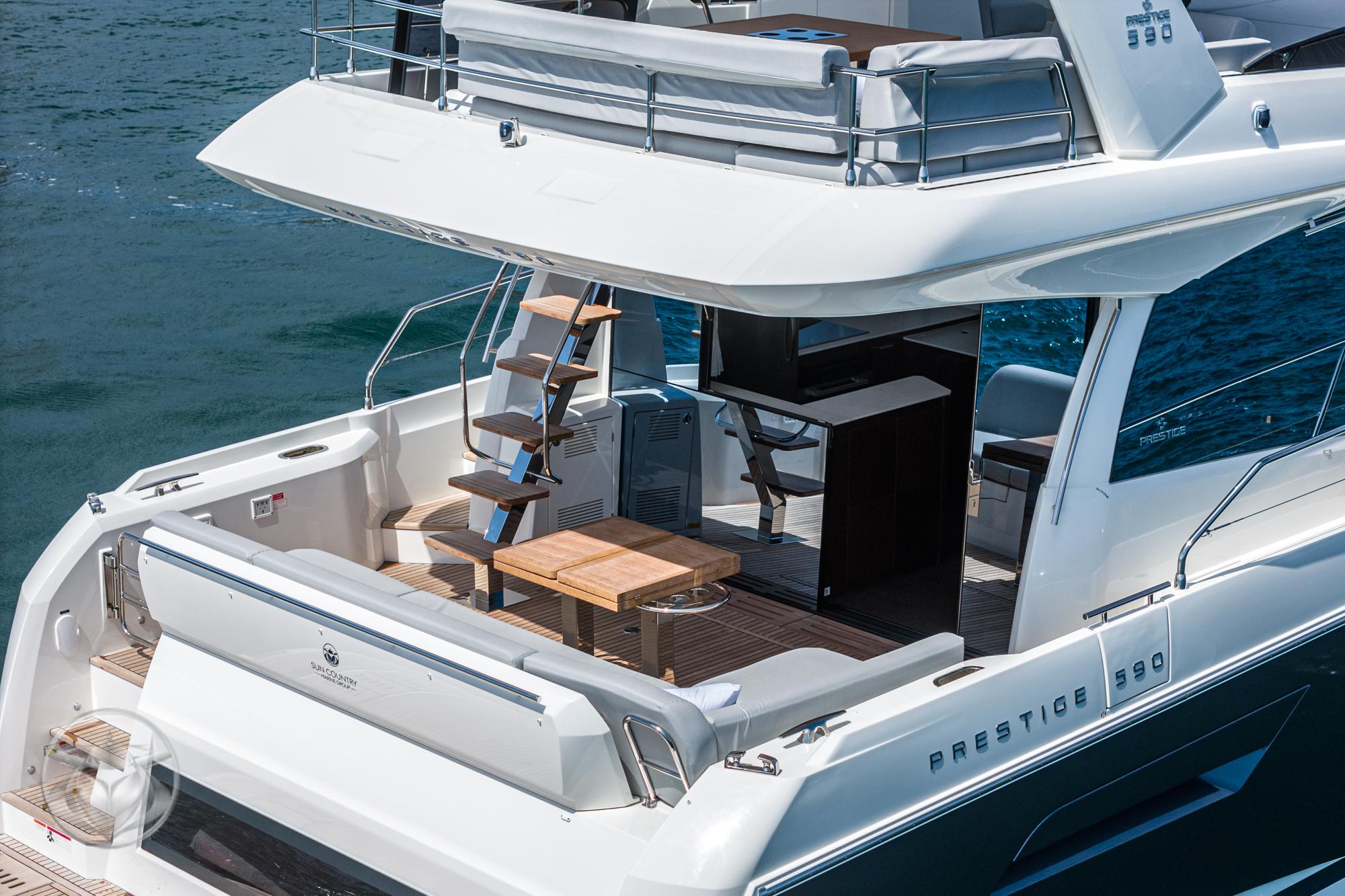 2024 Prestige 590 Fly #PR124A-24 inventory image at Sun Country Yachts, San Diego Marriott Marquis 2024 Prestige 590 Fly #PR124A-24 inventory image at Sun Country Yachts, San Diego Marriott Marquis