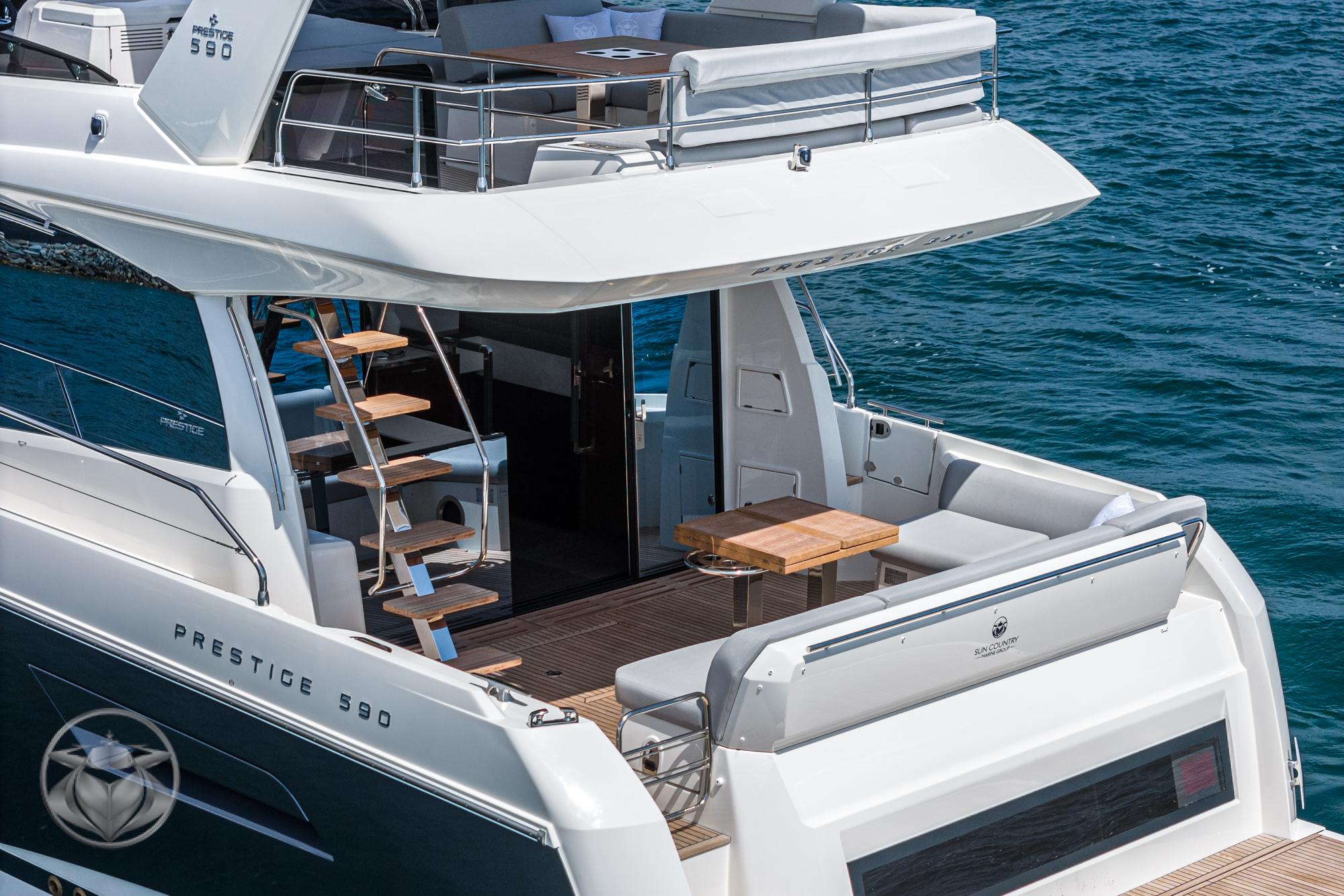 2024 Prestige 590 Fly #PR124A-24 inventory image at Sun Country Yachts, San Diego Marriott Marquis 2024 Prestige 590 Fly #PR124A-24 inventory image at Sun Country Yachts, San Diego Marriott Marquis