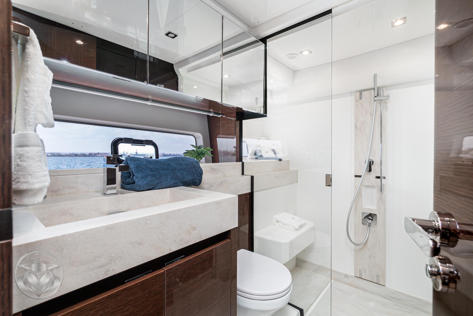 2024 Prestige 590 Fly #PR124A-24 inventory image at Sun Country Yachts, San Diego Marriott Marquis 2024 Prestige 590 Fly #PR124A-24 inventory image at Sun Country Yachts, San Diego Marriott Marquis