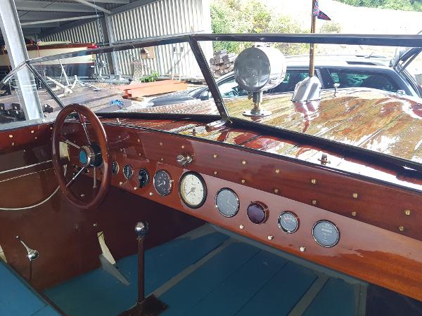 1935 Classic Twin Cockpit Motor Launch