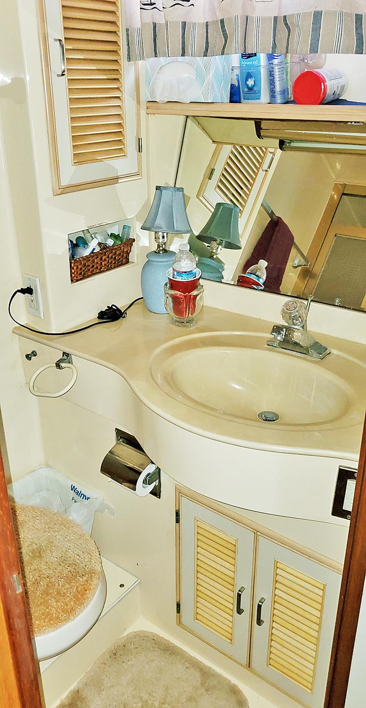Owners Sink and Cabinets