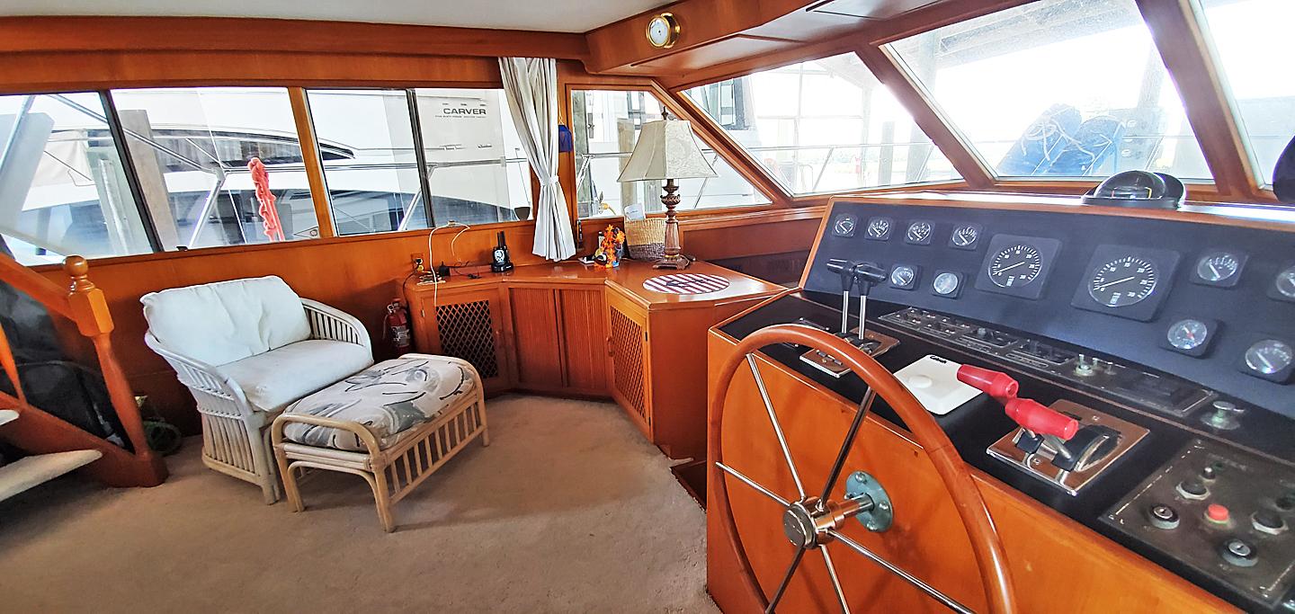 Inside Helm Station