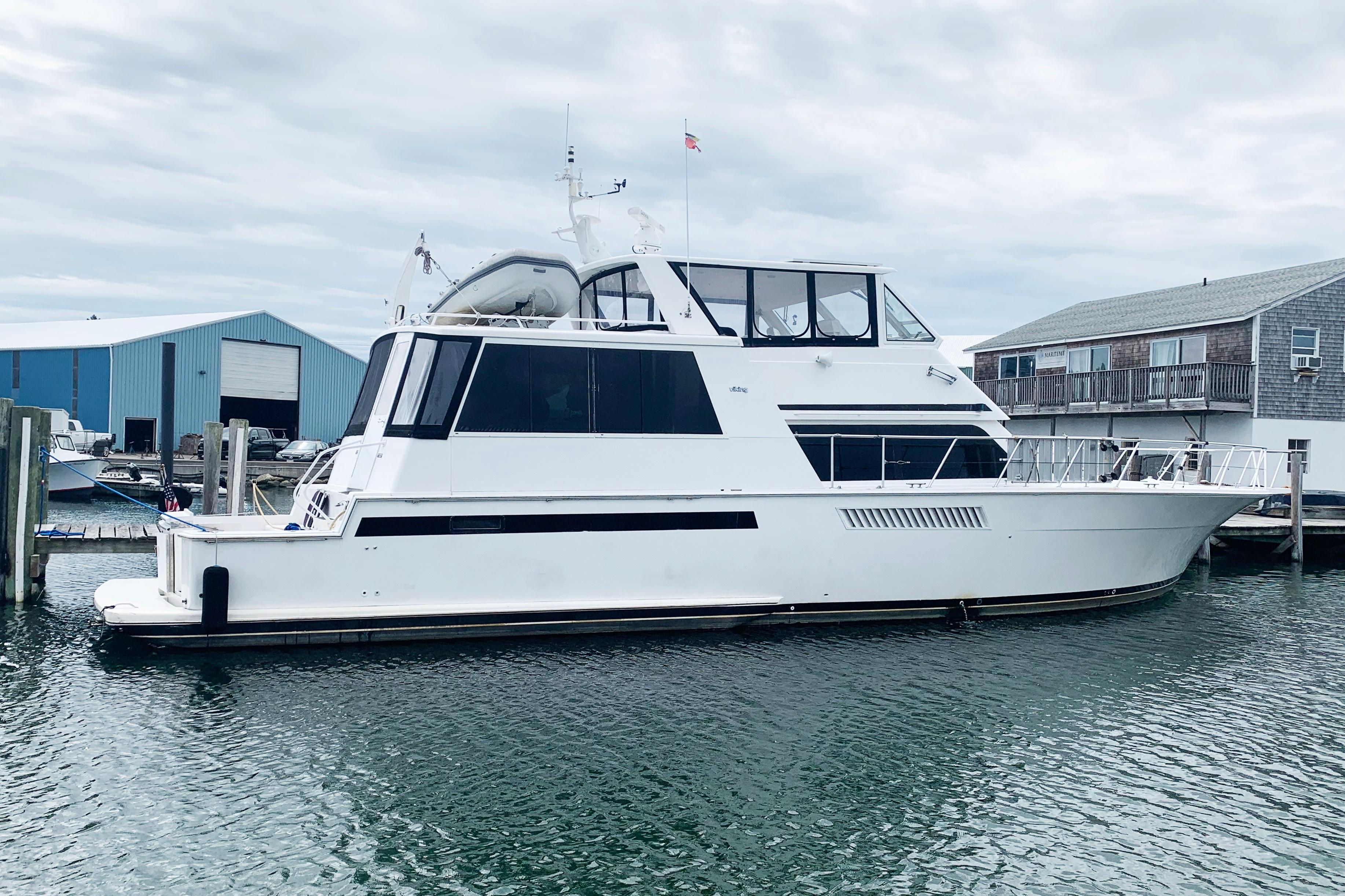 Limitless Yacht for Sale, 60 Viking Yachts Groton, CT