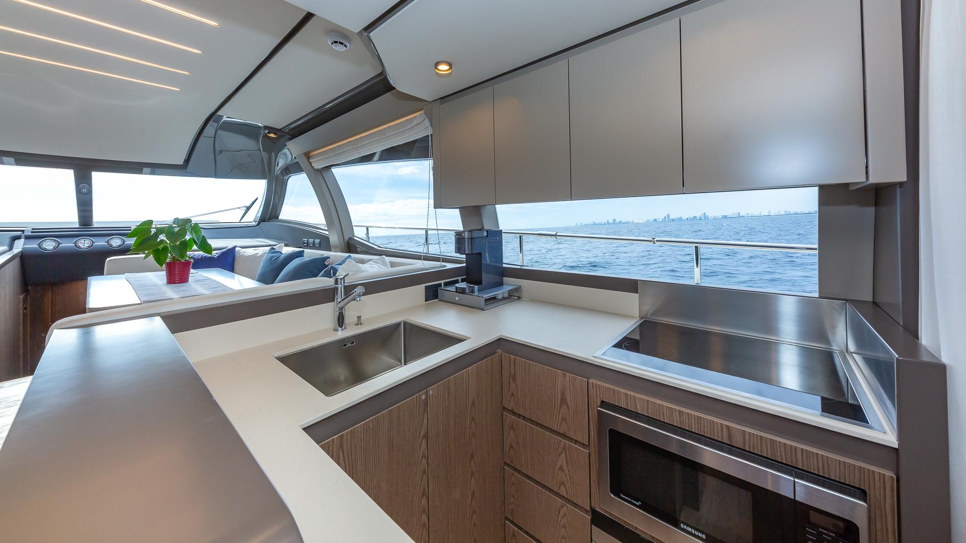 Ferretti 55 HAVEN - Galley