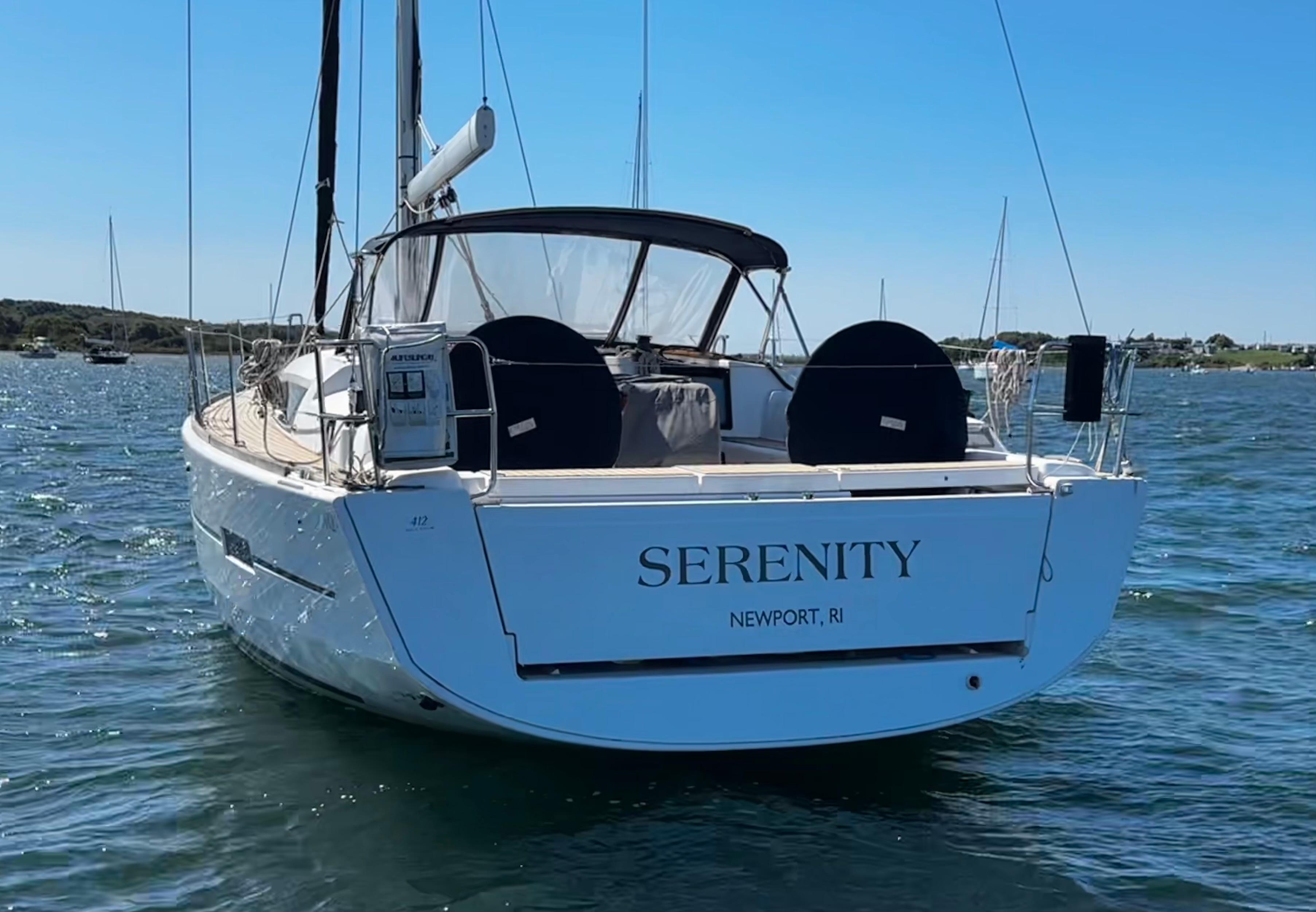 Serenity Yacht Photos Pics Transom